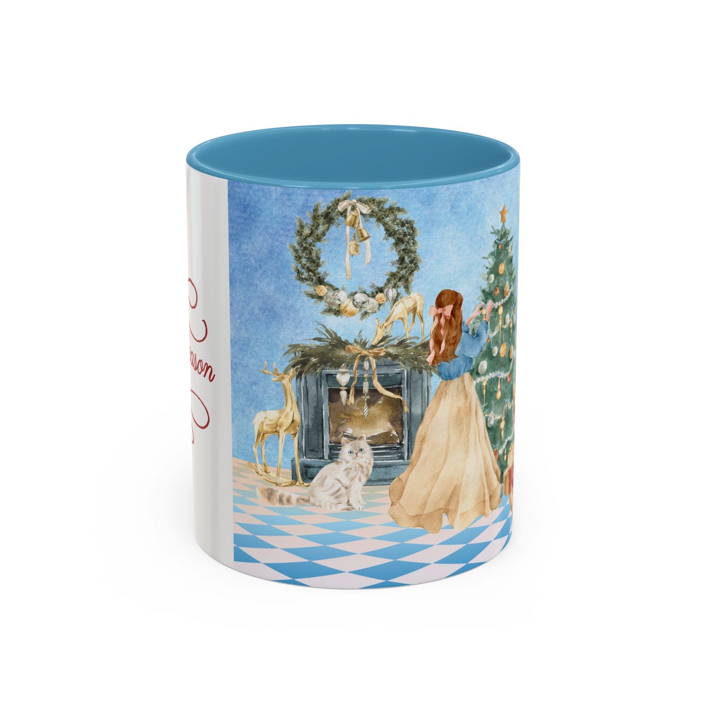 Christmas Tree Decoration - Coffee Mug Gift - tis the season