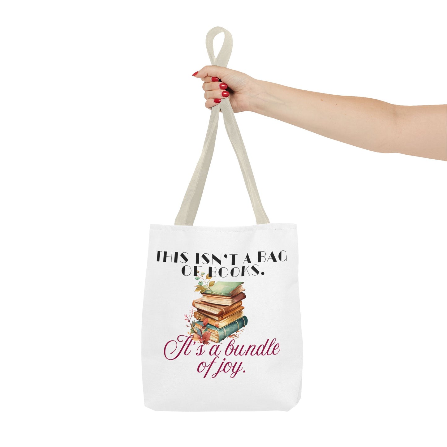 This isn't a Bag of Books - Tote Bag - Cozy Autumn Design
