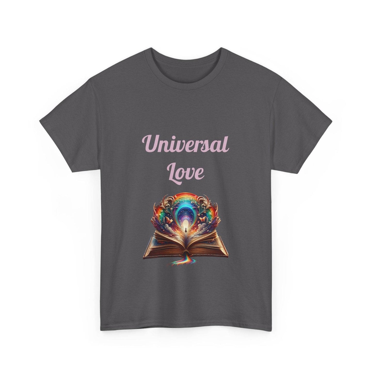 Universal Love - Unisex Heavy Cotton Tee - Queer Romance Books - The Dreamer's Bookshop.