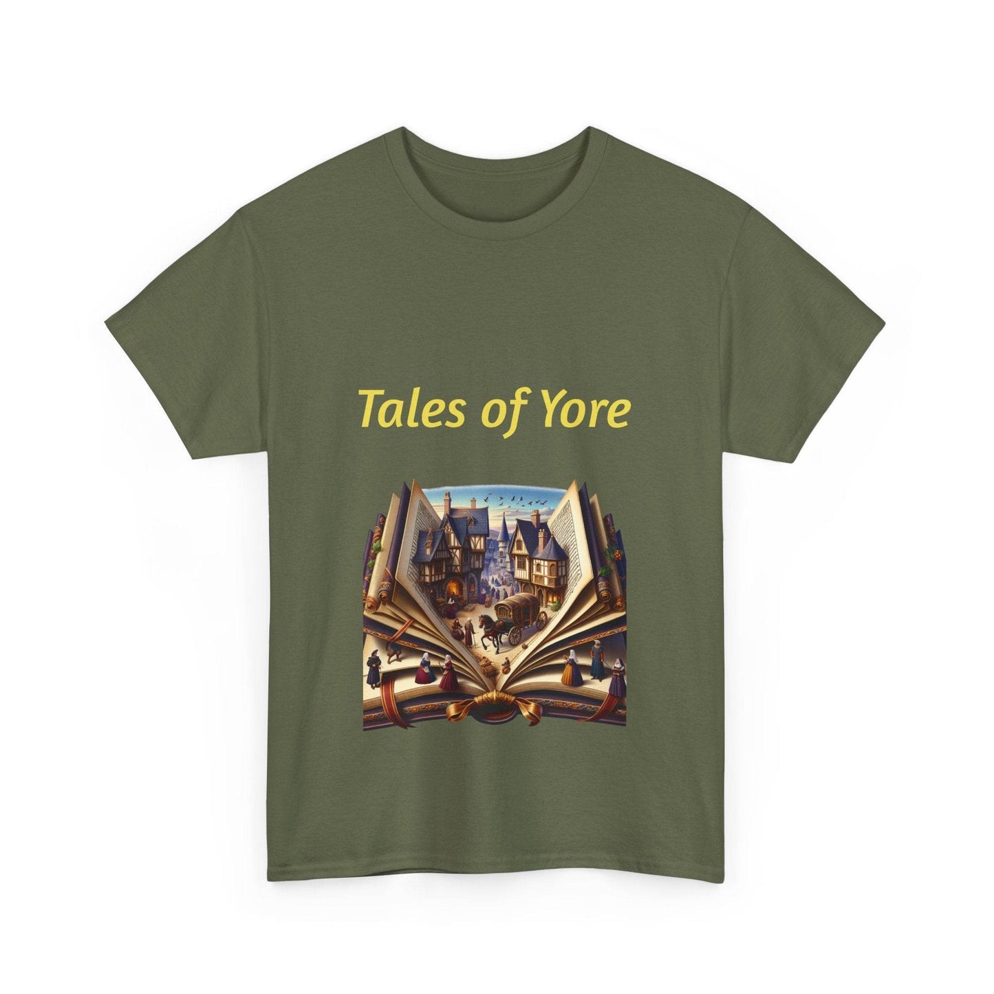 Tales of Yore - Unisex Heavy Cotton Tee - Historical Books - The Dreamer's Bookshop.