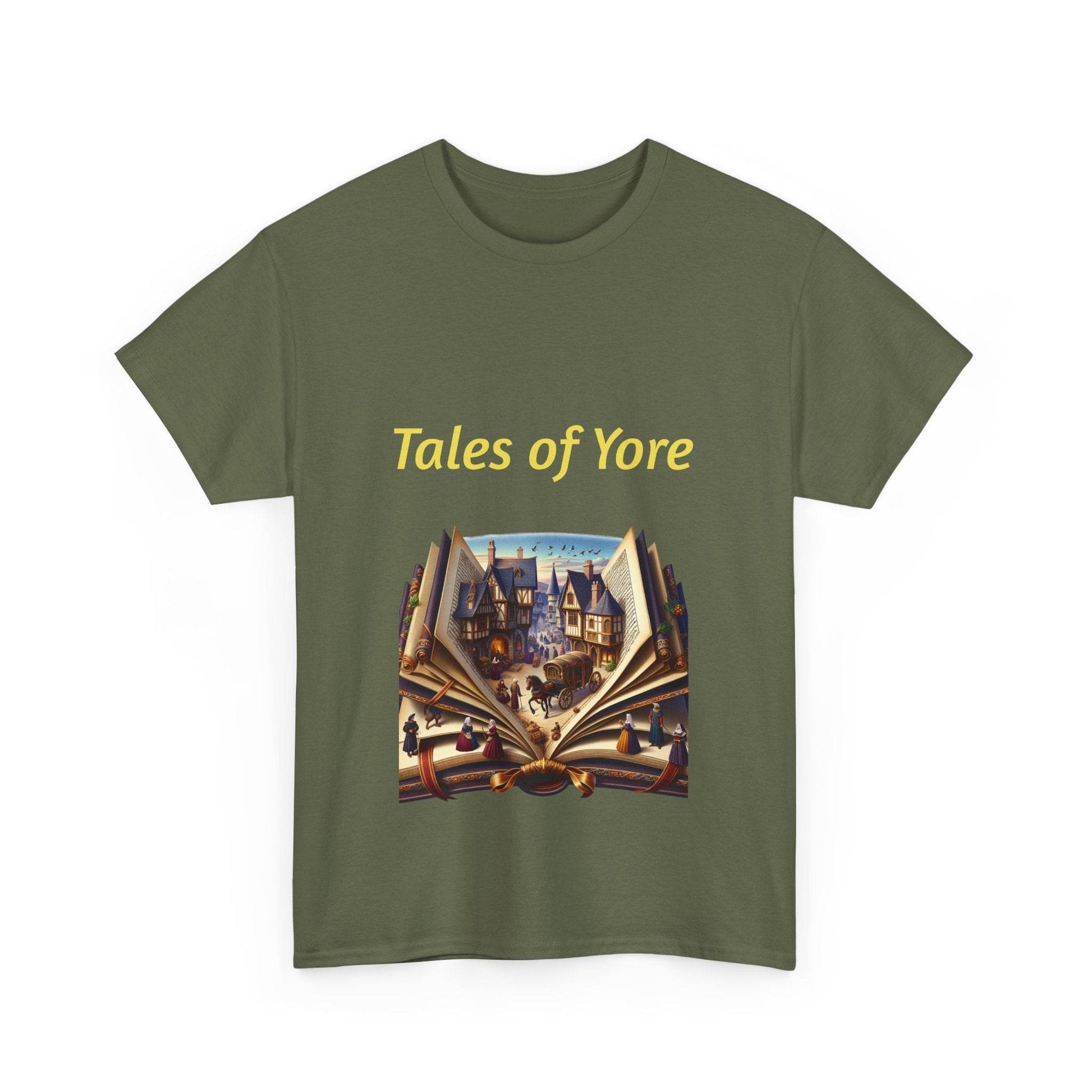 Tales of Yore - Unisex Heavy Cotton Tee - Historical Books - The Dreamer's Bookshop.