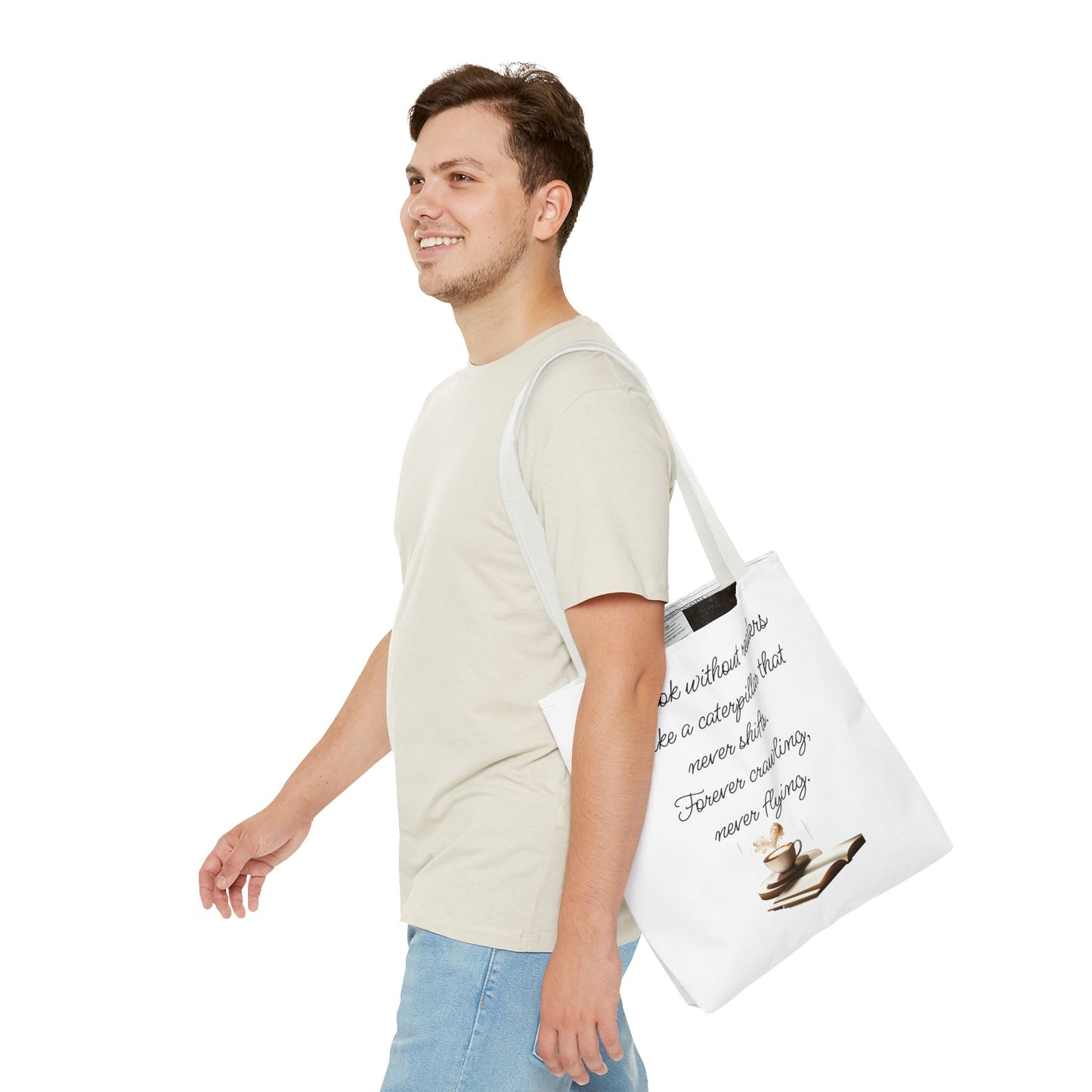 Literary Tote Bag – A book without readers