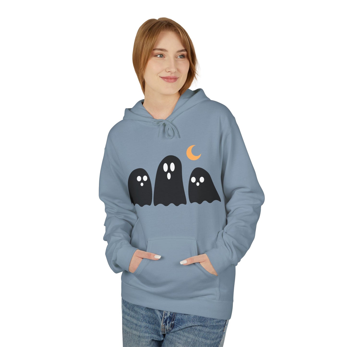Spooky Hooded Sweatshirt - Halloween - Perfect for Spooky Lovers
