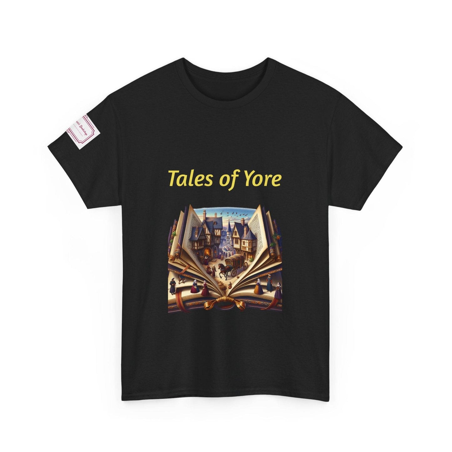 Tales of Yore - Graphic Unisex Heavy Cotton Tee - Historical Books - The Dreamer's Bookshop.
