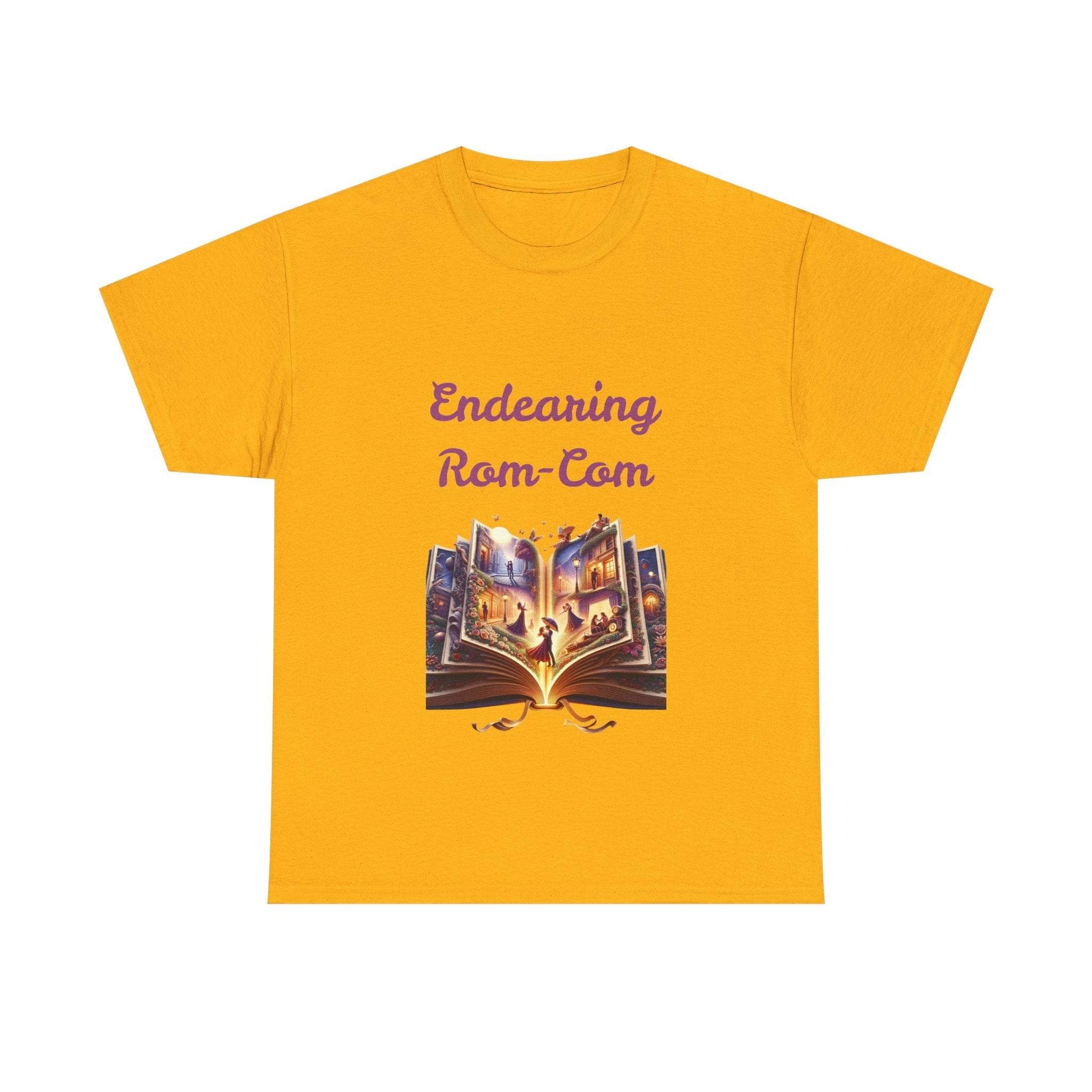 Endearing - Unisex Heavy Cotton Tee - Rom-Com Books - The Dreamer's Bookshop.