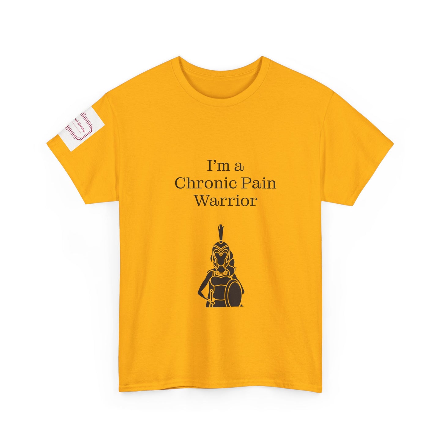 Chronic Pain Warrior Unisex Heavy Cotton Tee - Empowering Apparel for Health Awareness
