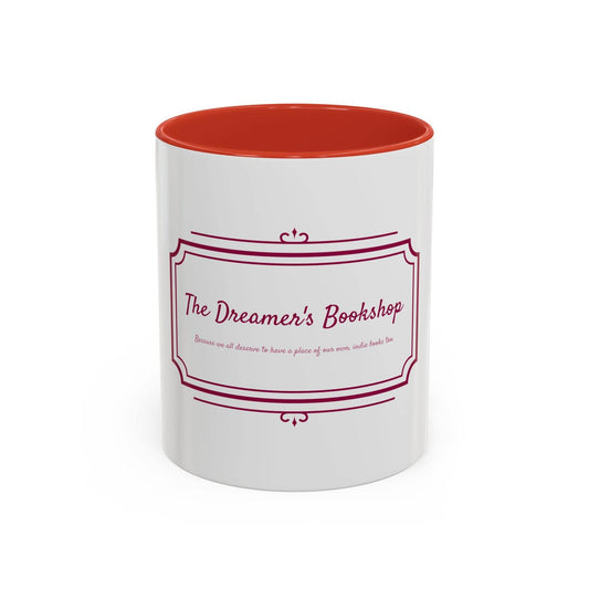 The Dreamer's Bookshop Coffee Mug - Perfect Gift for Book Lovers - The Dreamer's Bookshop.