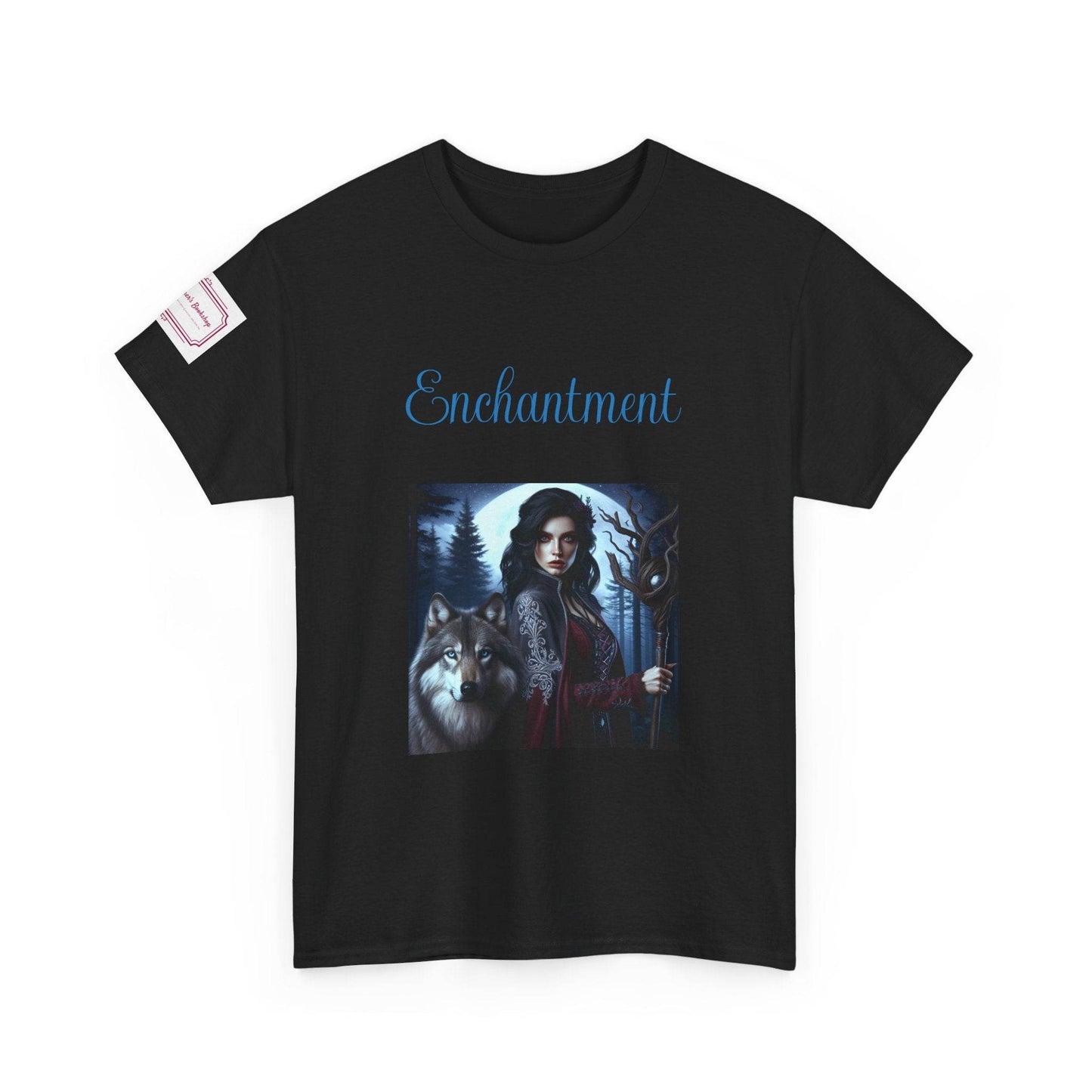 Enchanting Forest Unisex Heavy Cotton Tee - Perfect for Mystical Occasions - The Dreamer's Bookshop.