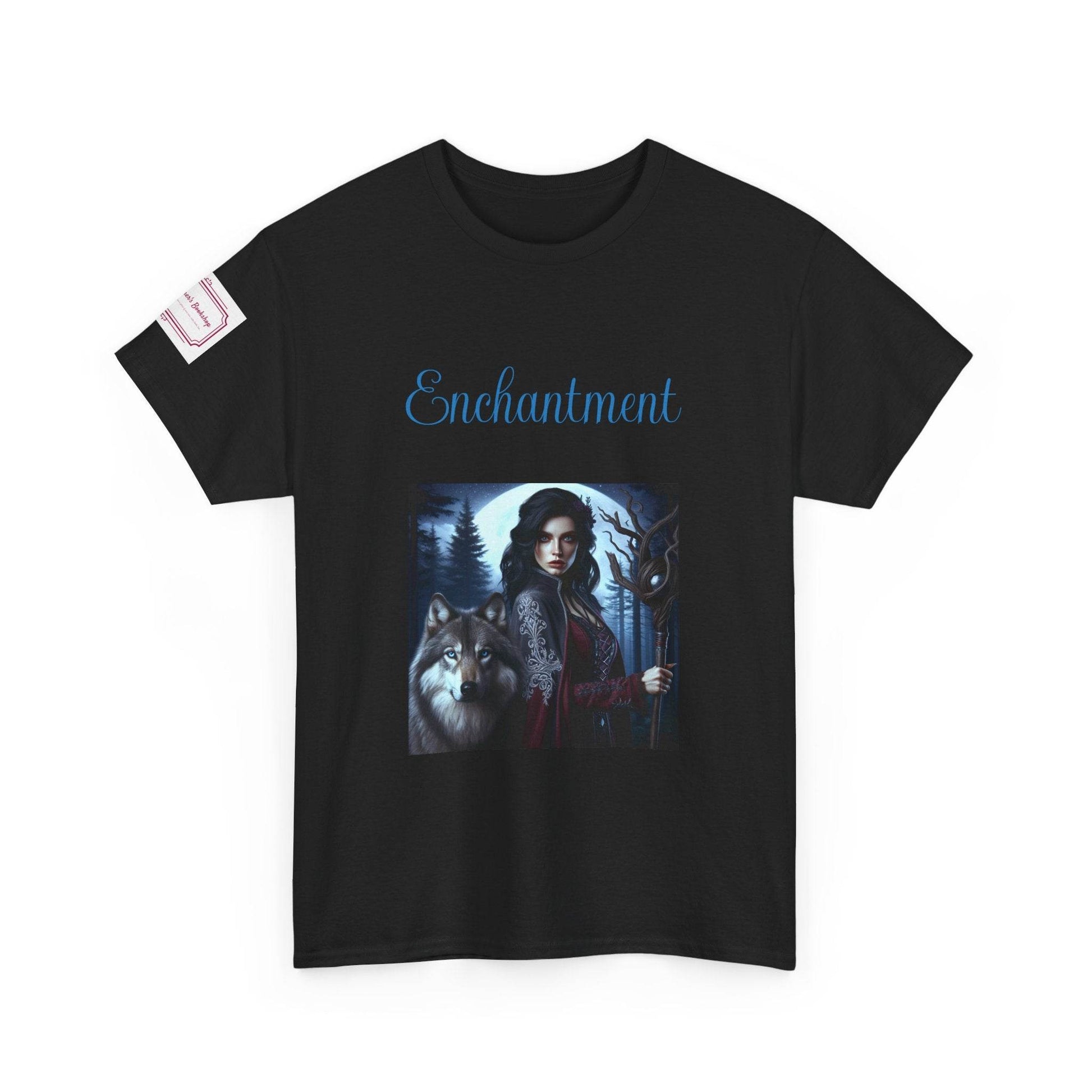 Enchanting Forest Unisex Heavy Cotton Tee - Perfect for Mystical Occasions - The Dreamer's Bookshop.