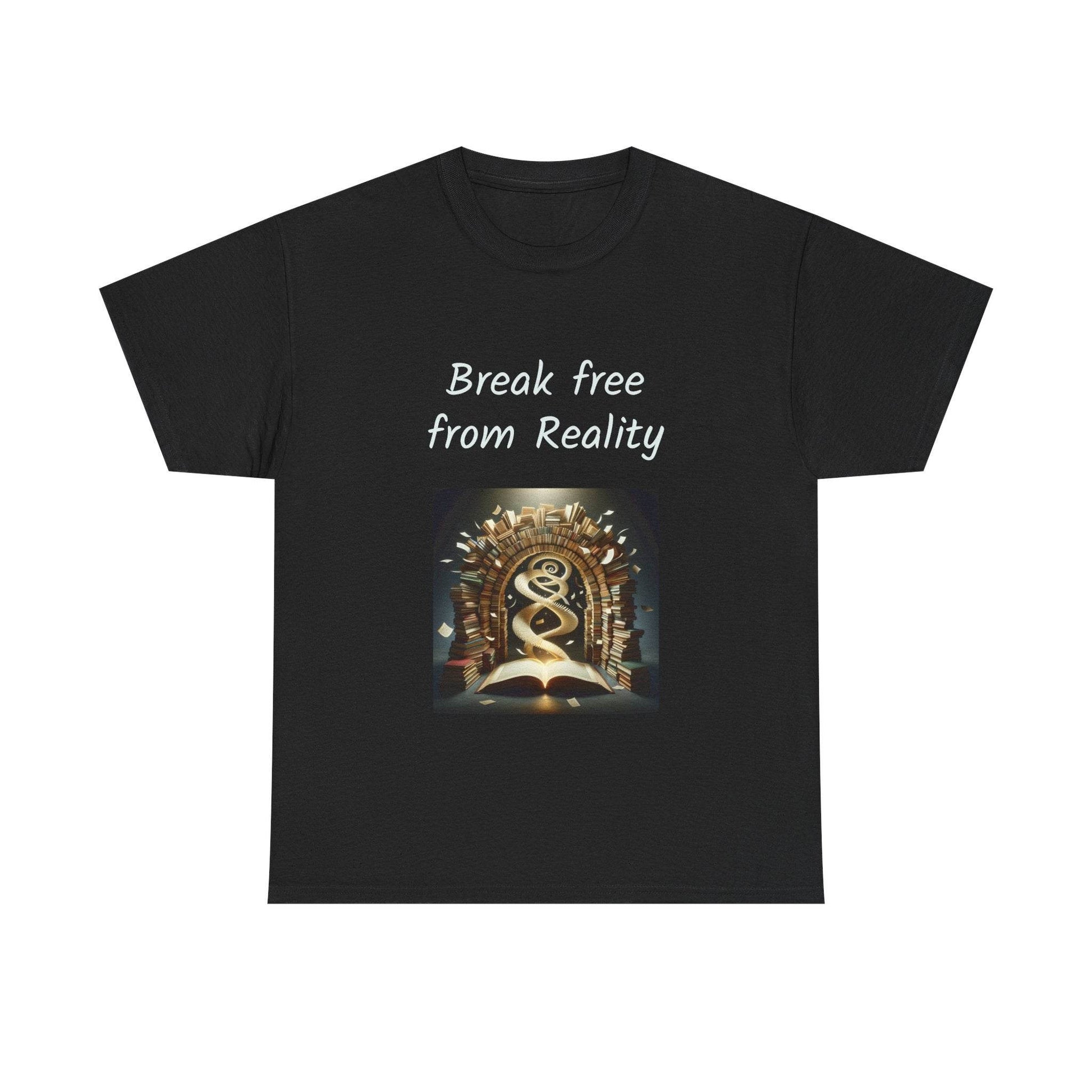 Break Free - Unisex Heavy Cotton Tee - Book Lovers - The Dreamer's Bookshop.