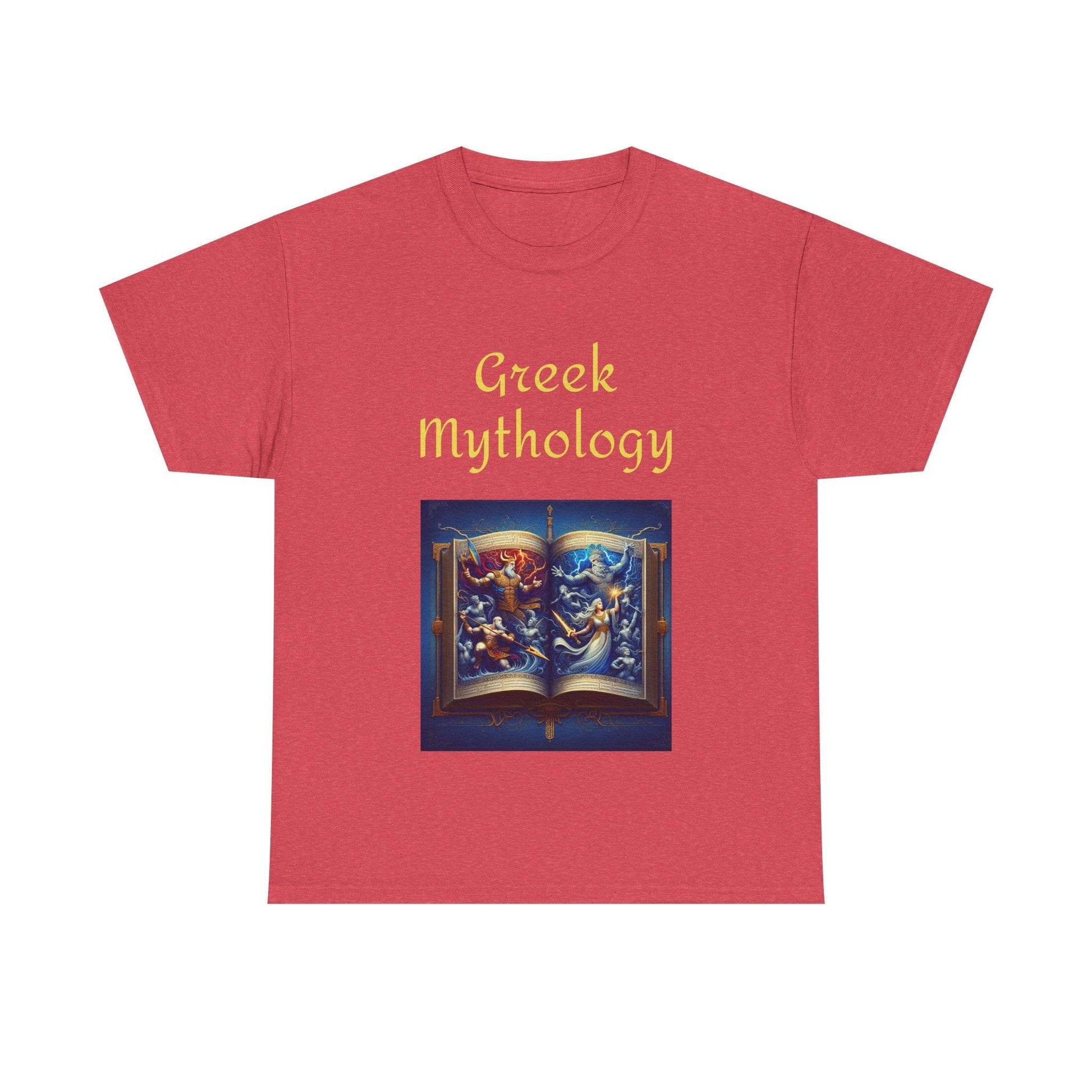 History - Unisex Heavy Cotton Tee - Greek Mythology - The Dreamer's Bookshop.