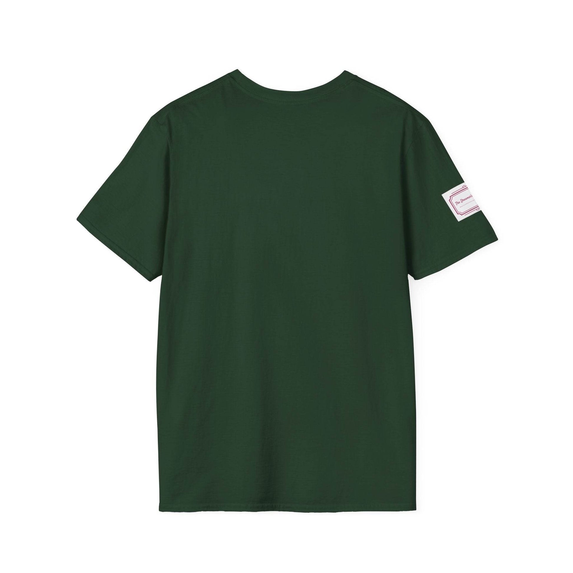 Inspirational Unisex Softstyle T-Shirt - 'Feeding' Book Lover Design - The Dreamer's Bookshop.