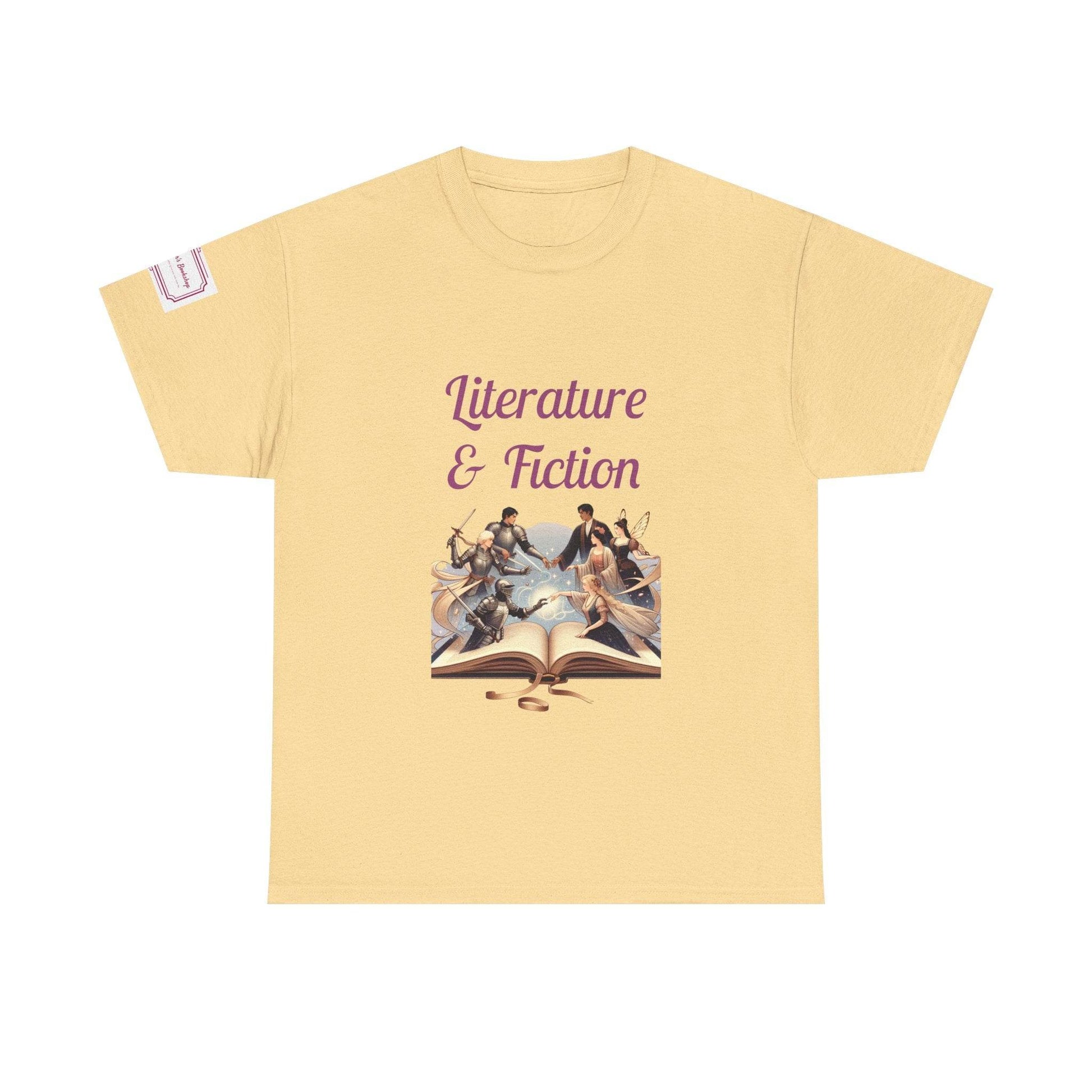 Fiction - Graphic Unisex Heavy Cotton Tee - Literature Books - The Dreamer's Bookshop.