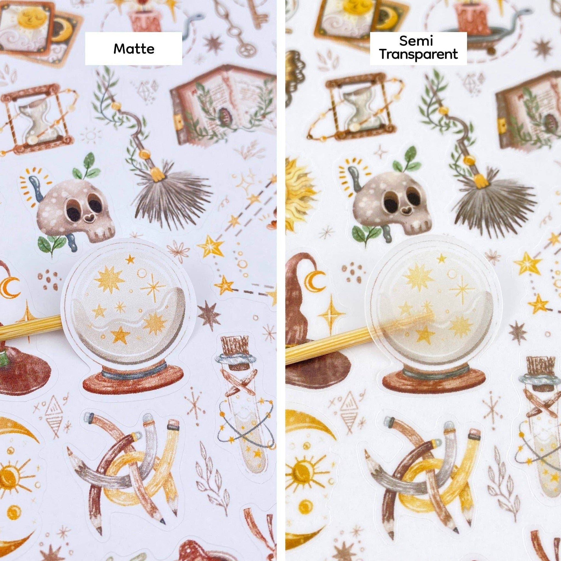 LETTOOn - Stickervel - Dark Magic - The Dreamer's Bookshop.