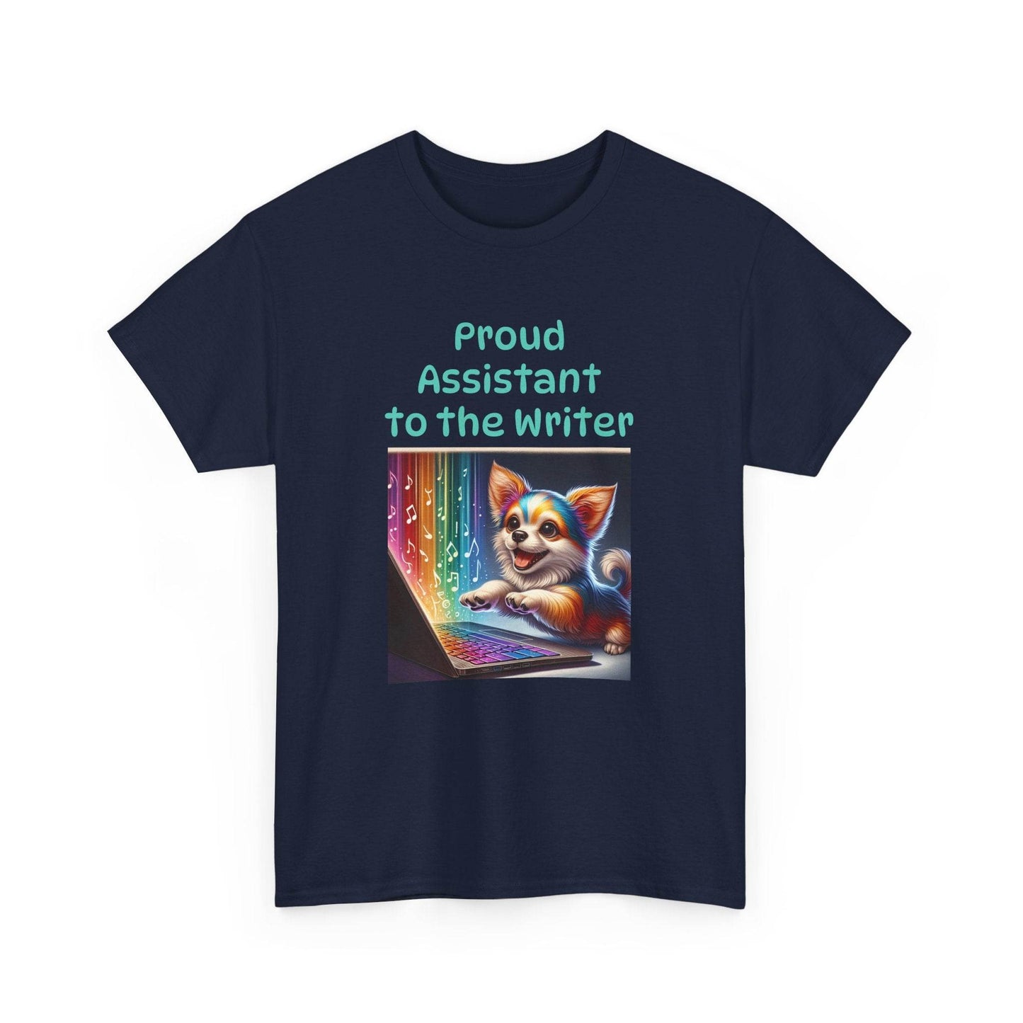 Assistant Writer - A Unisex Heavy Cotton Tee - Perfect Gift for Book Lovers - The Dreamer's Bookshop.