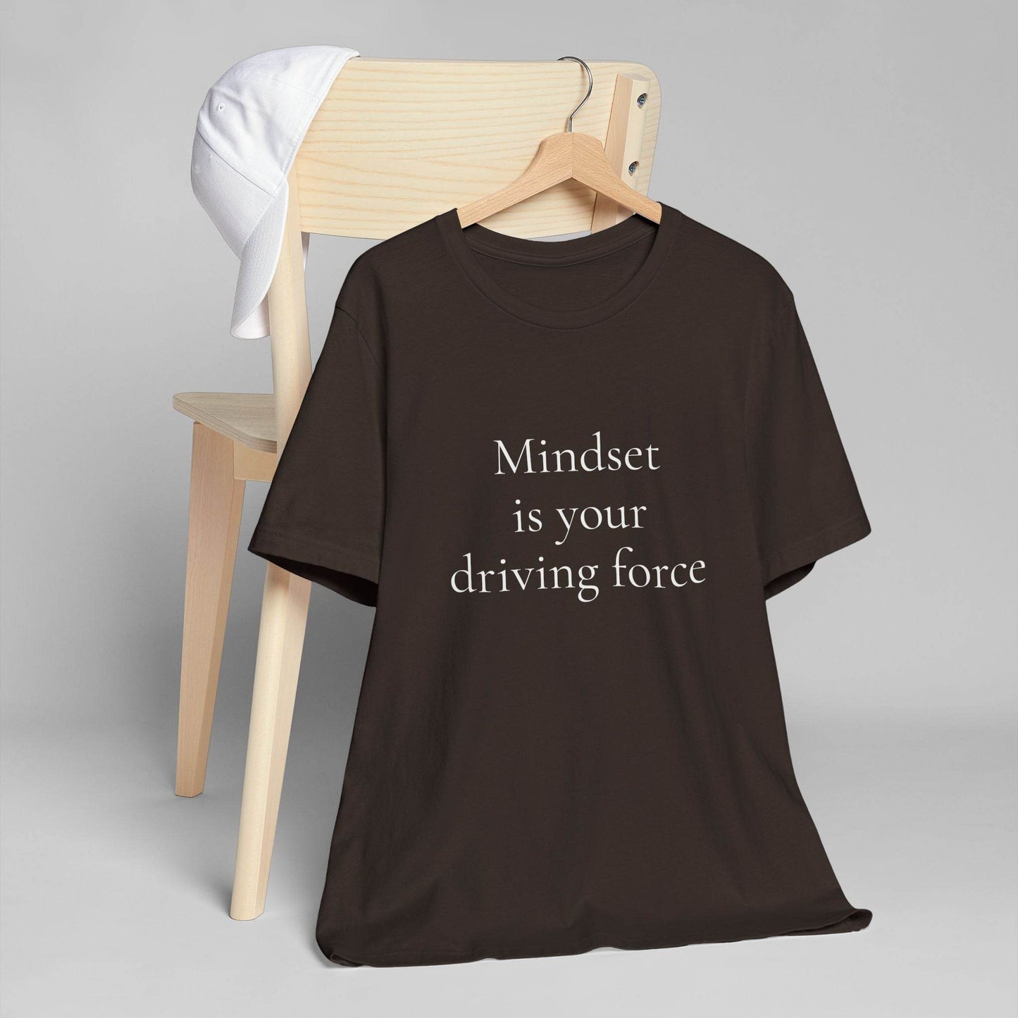 Inspirational Unisex Jersey T-Shirt - Mindset Vibe - The Dreamer's Bookshop.