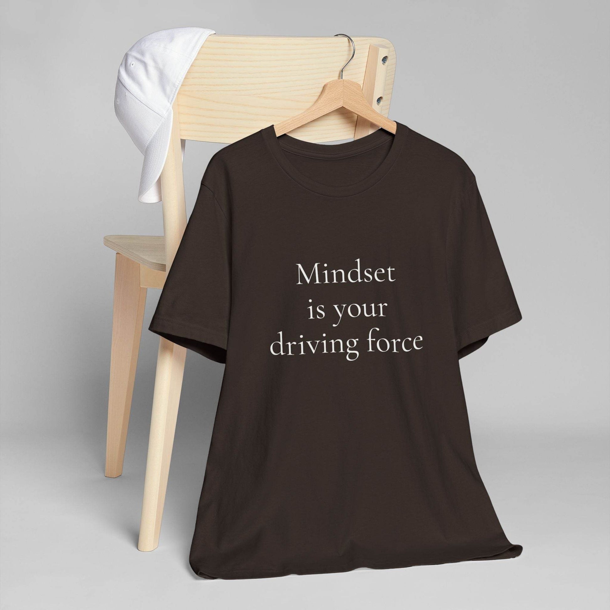 Inspirational Unisex Jersey T-Shirt - Mindset Vibe - The Dreamer's Bookshop.