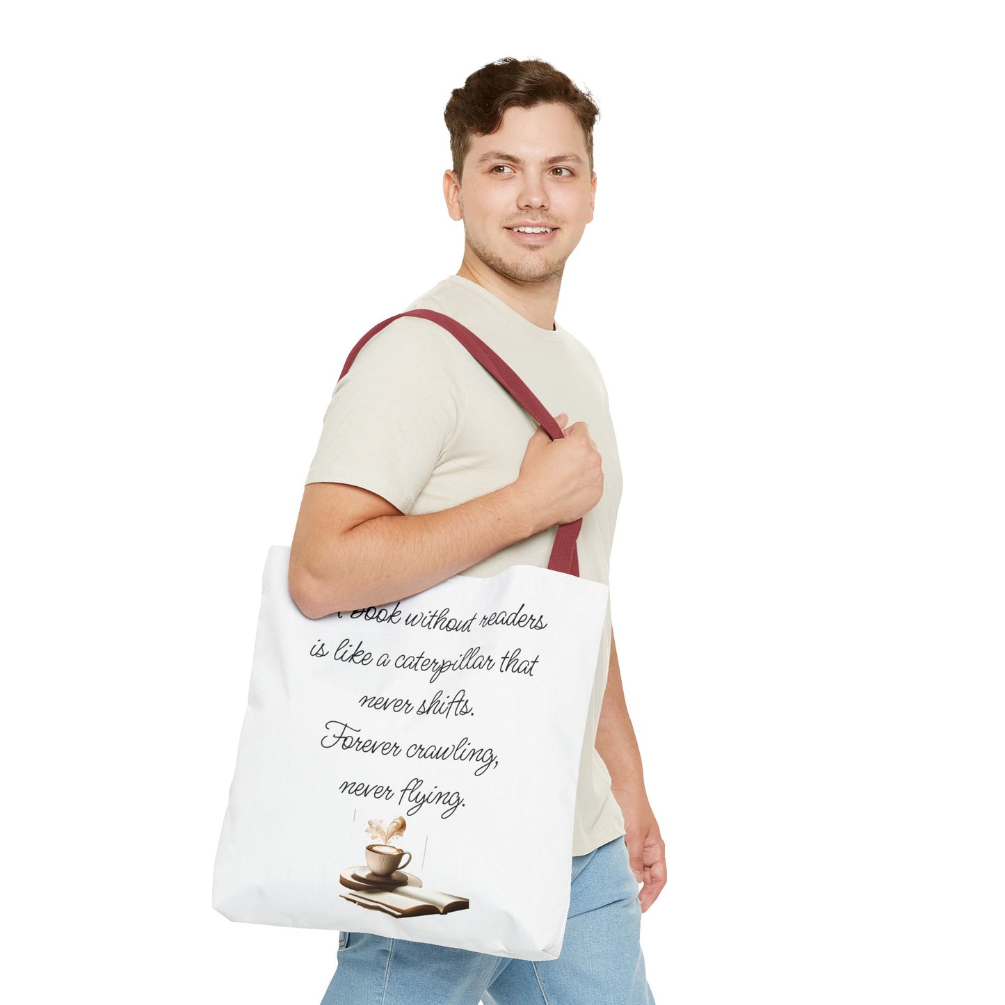 Literary Tote Bag – A book without readers