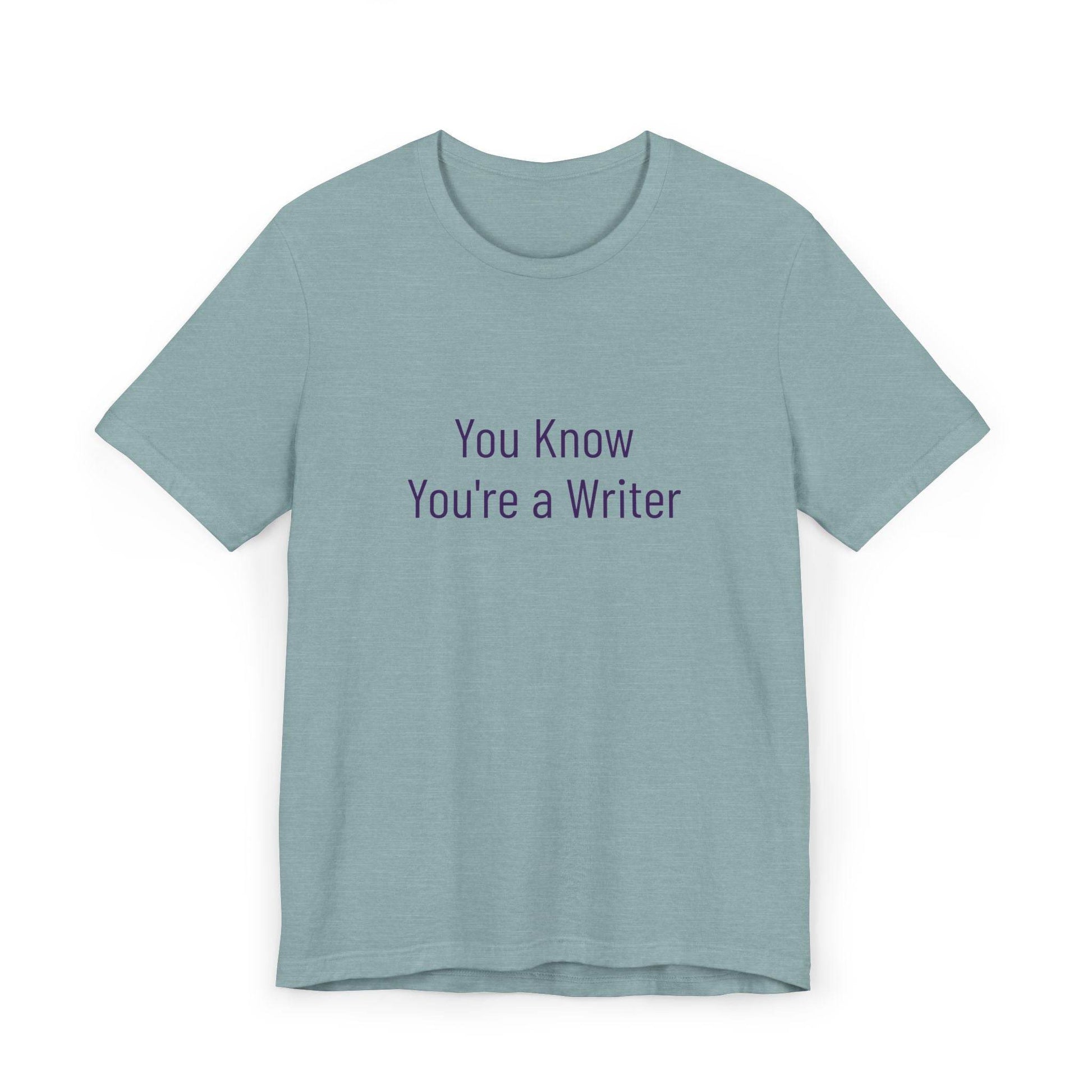 Unisex Jersey T-Shirt - 'You Know' Philosophical - The Dreamer's Bookshop.