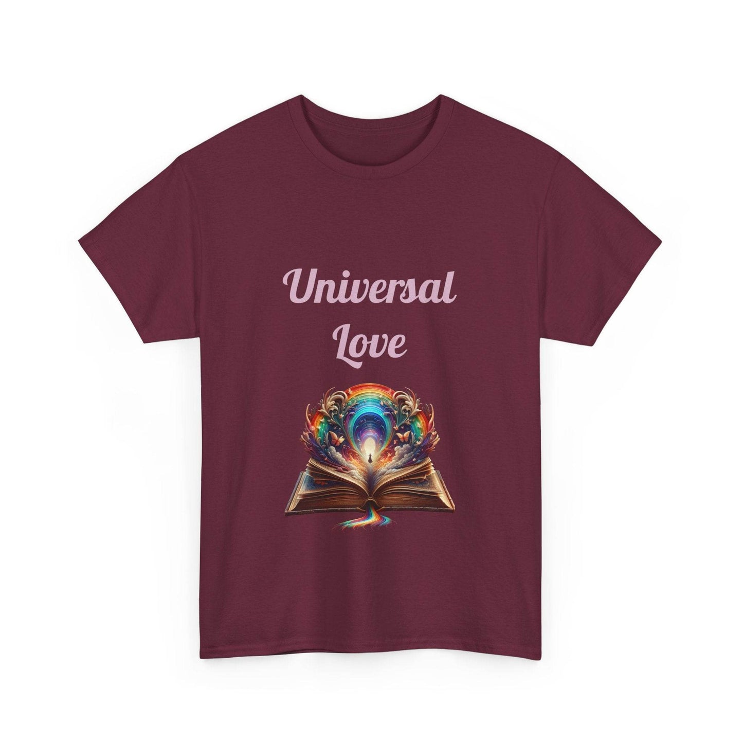 Universal Love - Unisex Heavy Cotton Tee - Queer Romance Books - The Dreamer's Bookshop.