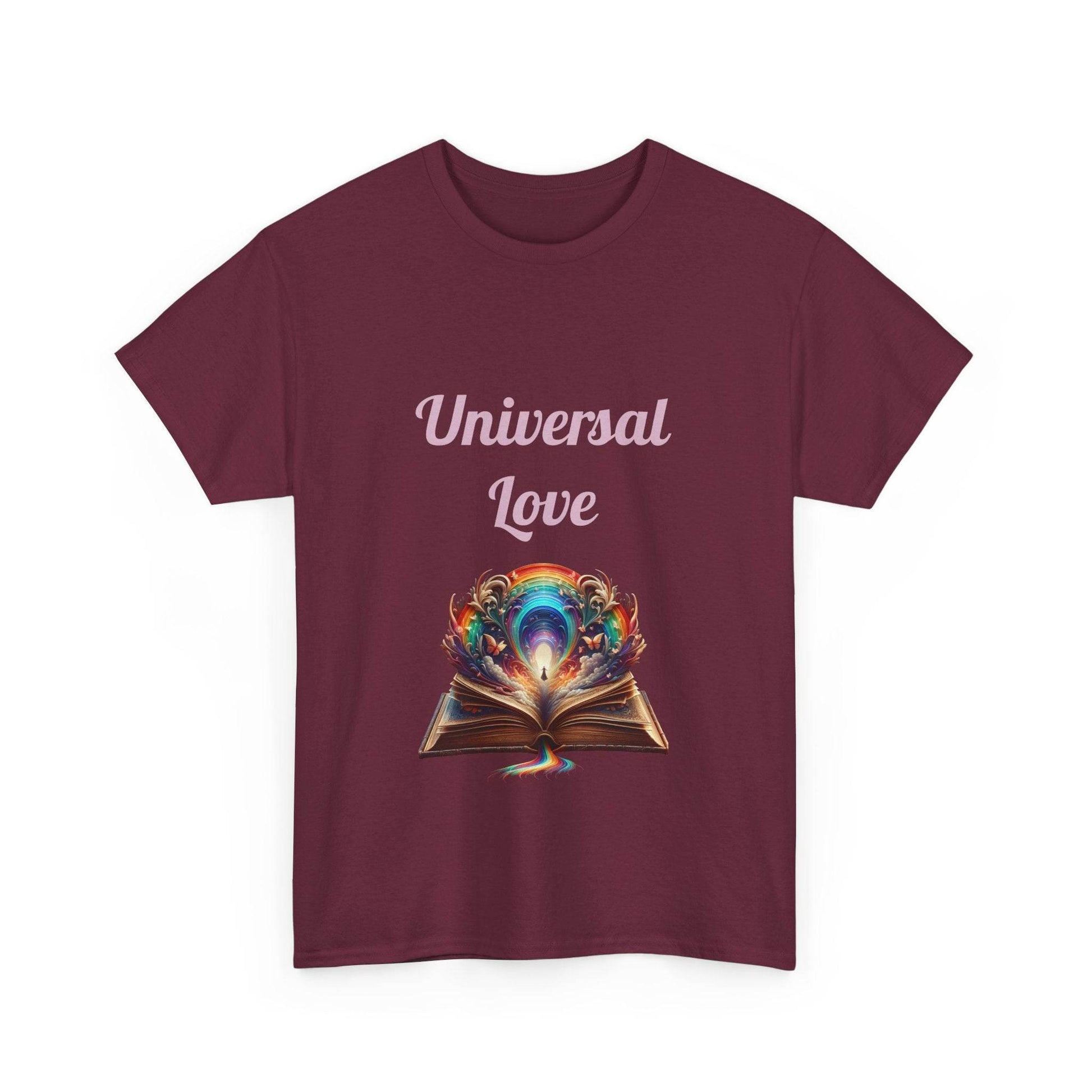 Universal Love - Unisex Heavy Cotton Tee - Queer Romance Books - The Dreamer's Bookshop.