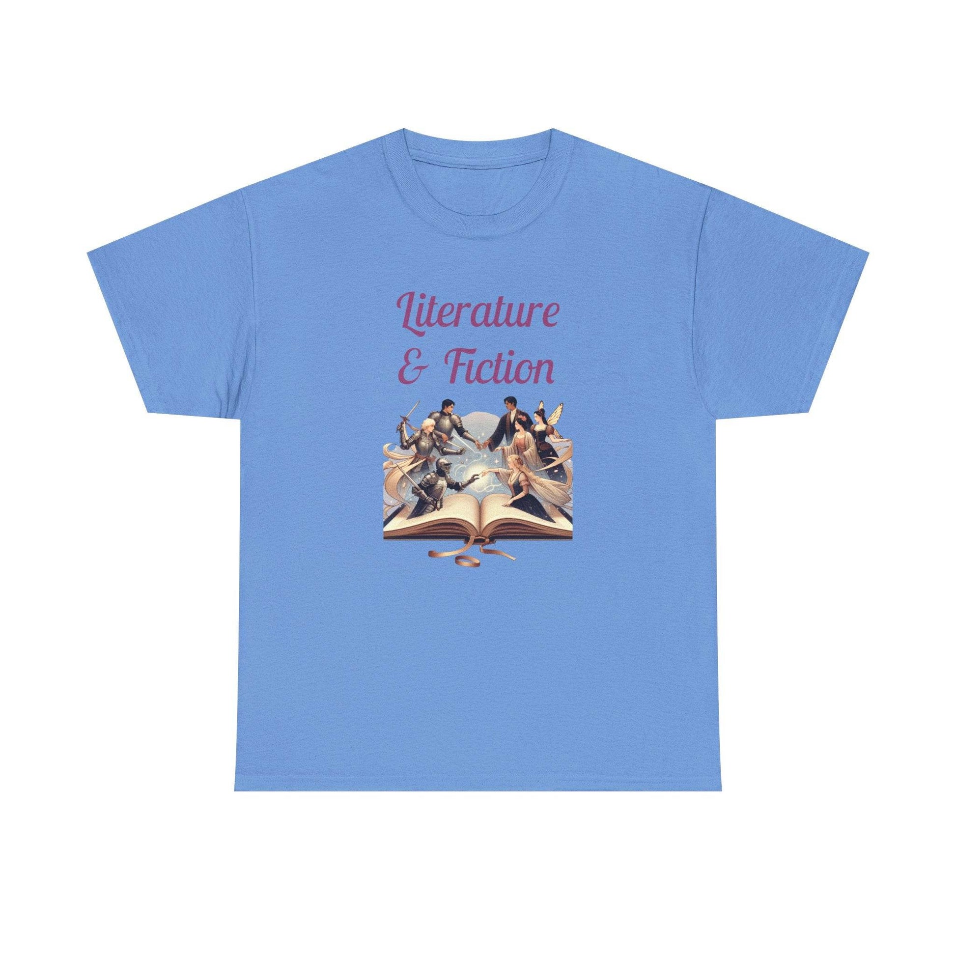 Fiction - Graphic Tee - Unisex Heavy Cotton T-Shirt Literature Books - The Dreamer's Bookshop.