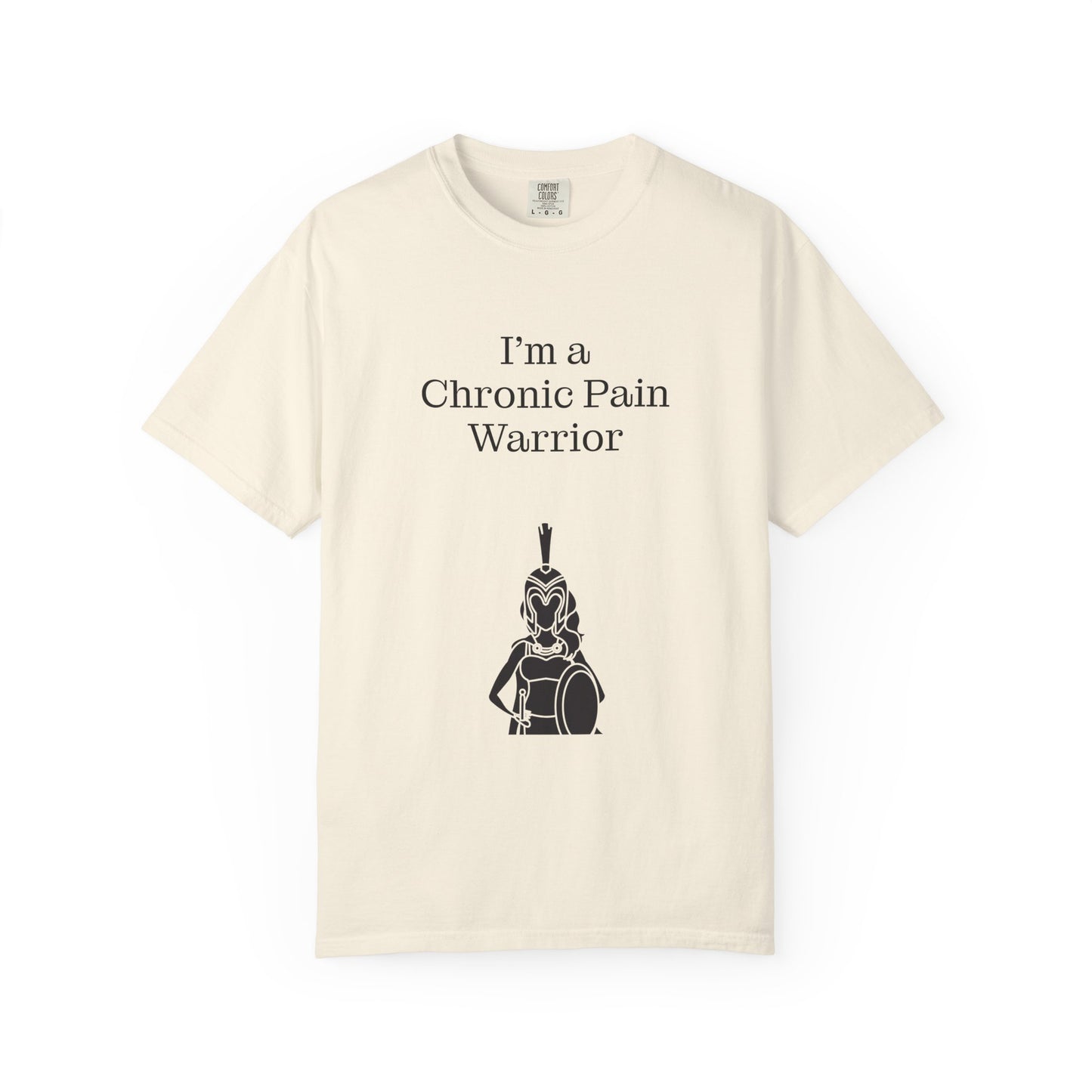 Chronic Pain Warrior Unisex Garment-Dyed T-Shirt - Empowering Supportive Apparel