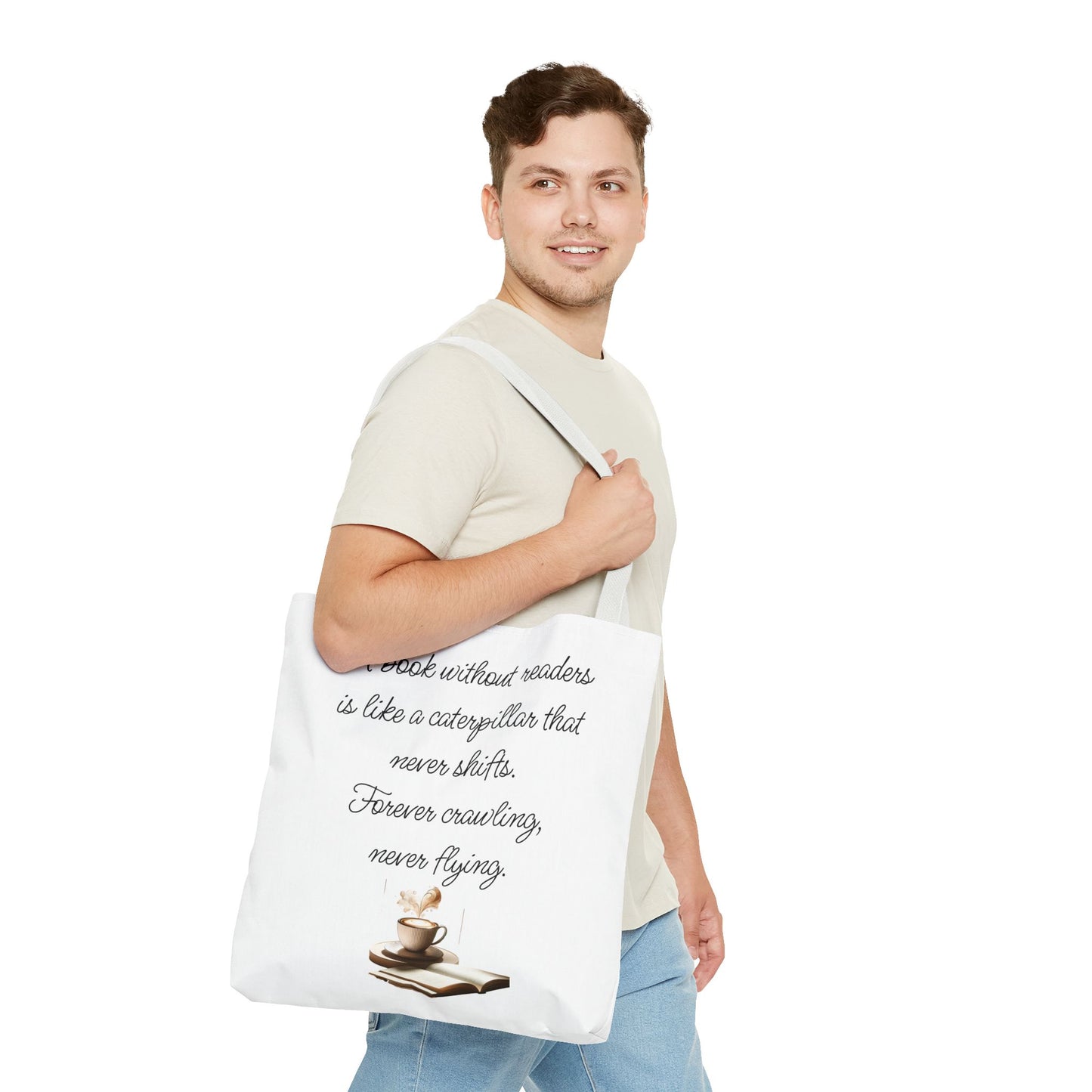 Literary Tote Bag – A book without readers