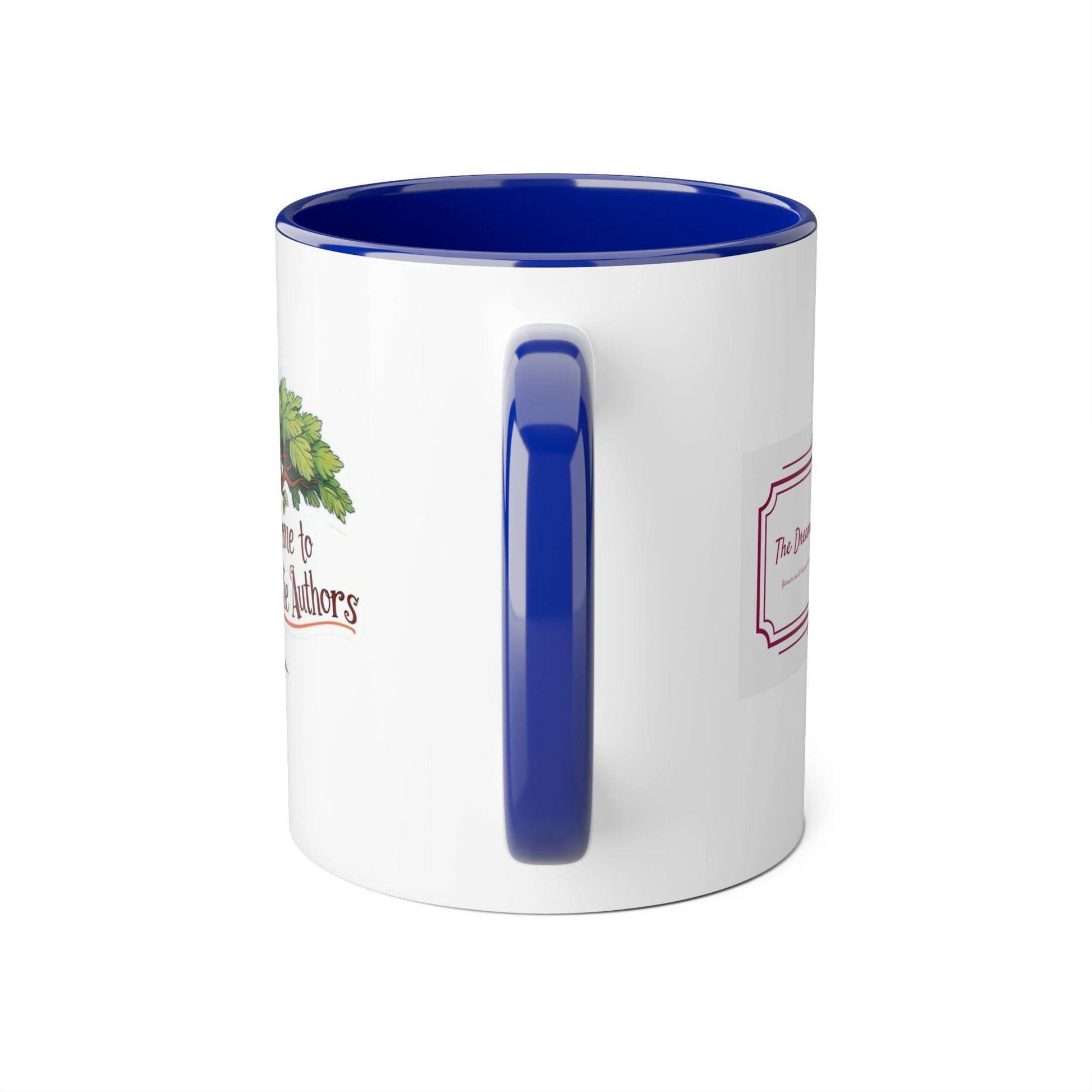 Dreamer's Bookshop Accent Mug - 11oz Coffee Cup for Readers & Book Lovers - The Dreamer's Bookshop.