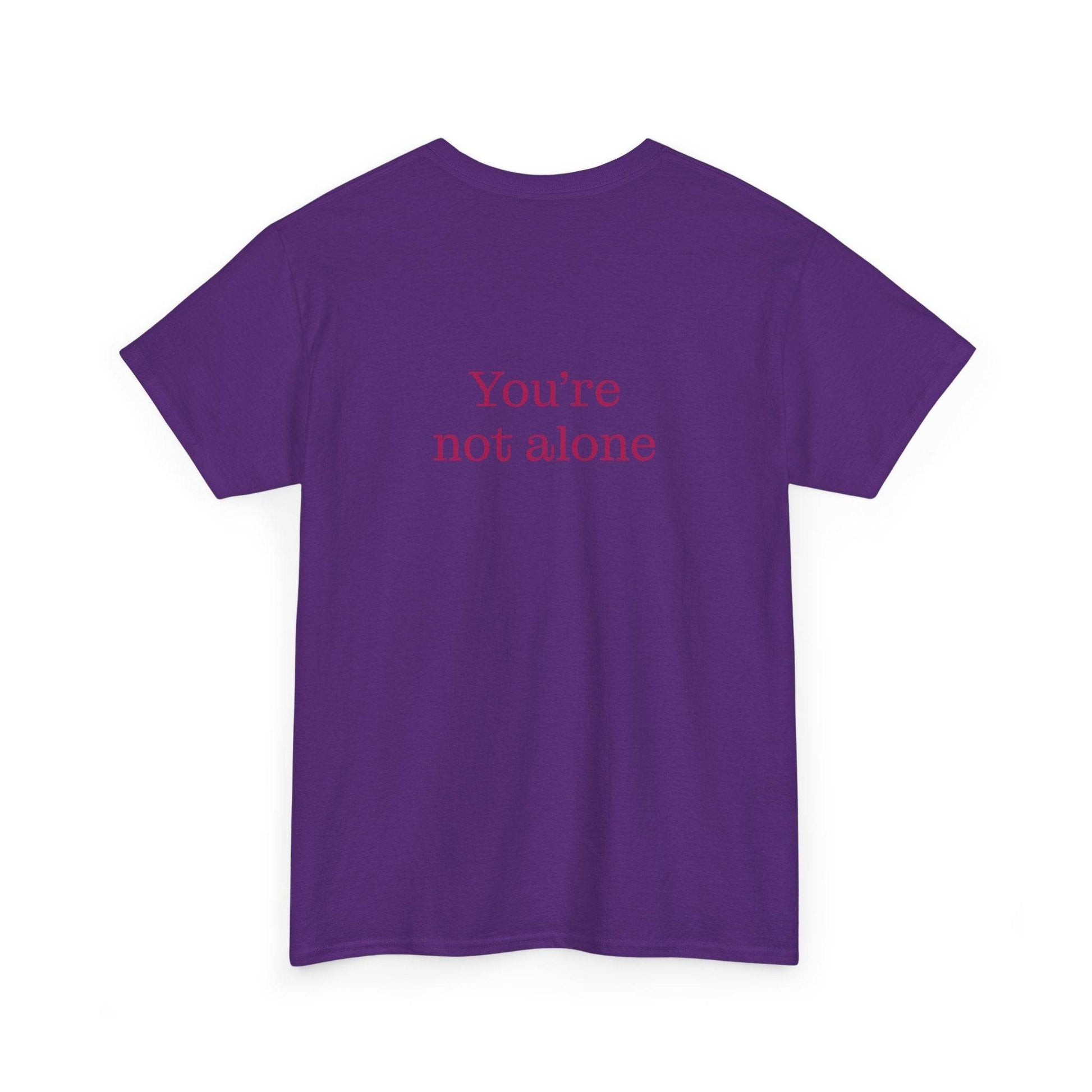 Cancer Survivor Unisex Heavy Cotton Tee - Empowering Apparel for Health Awareness - The Dreamer's Bookshop.