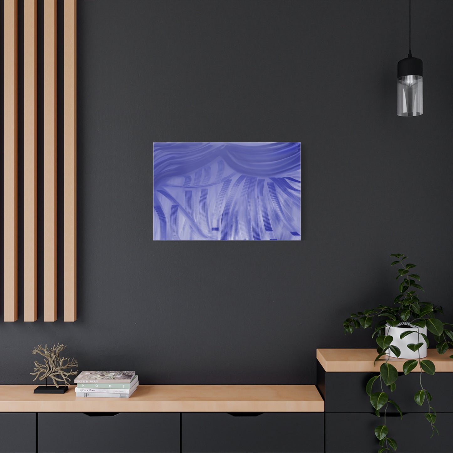 Pastel Dream Canvas *Sky in Tears* Visual Poetry