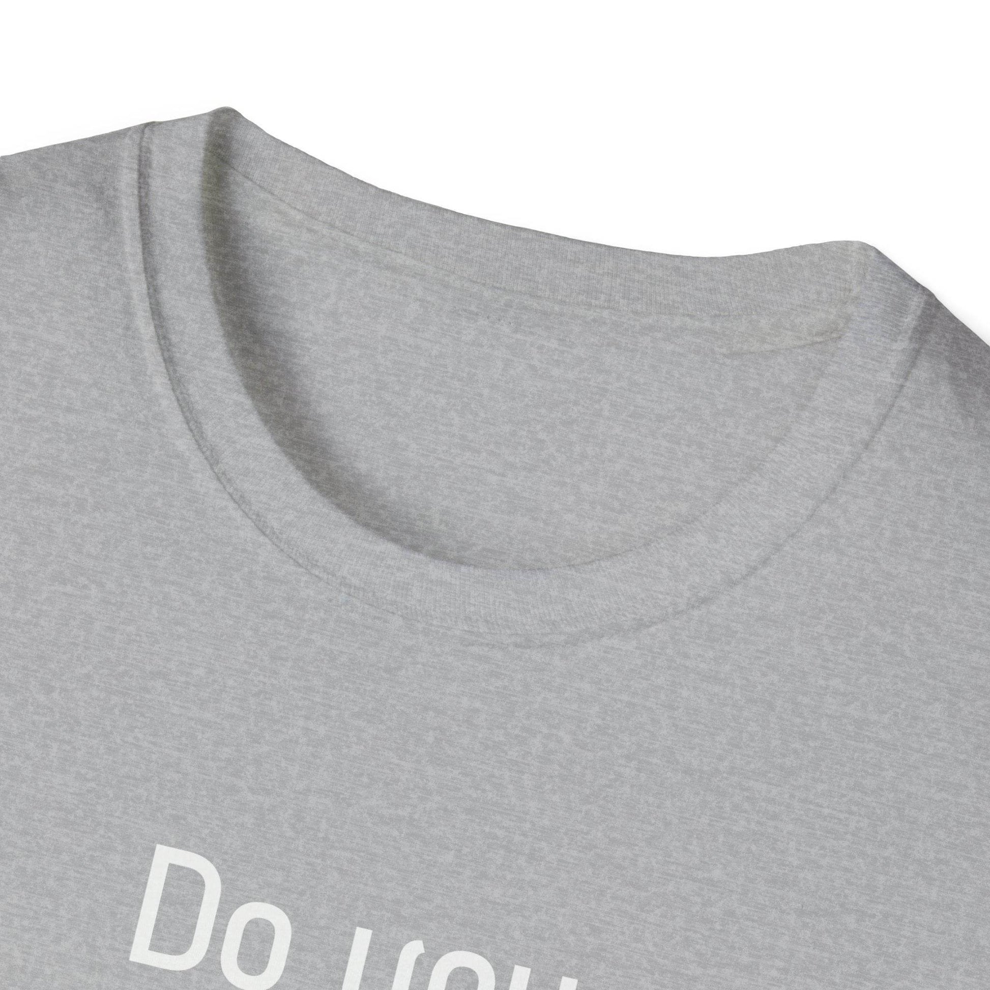 Inspirational Unisex Softstyle T-Shirt - 'Think Again' Motivational Design - The Dreamer's Bookshop.
