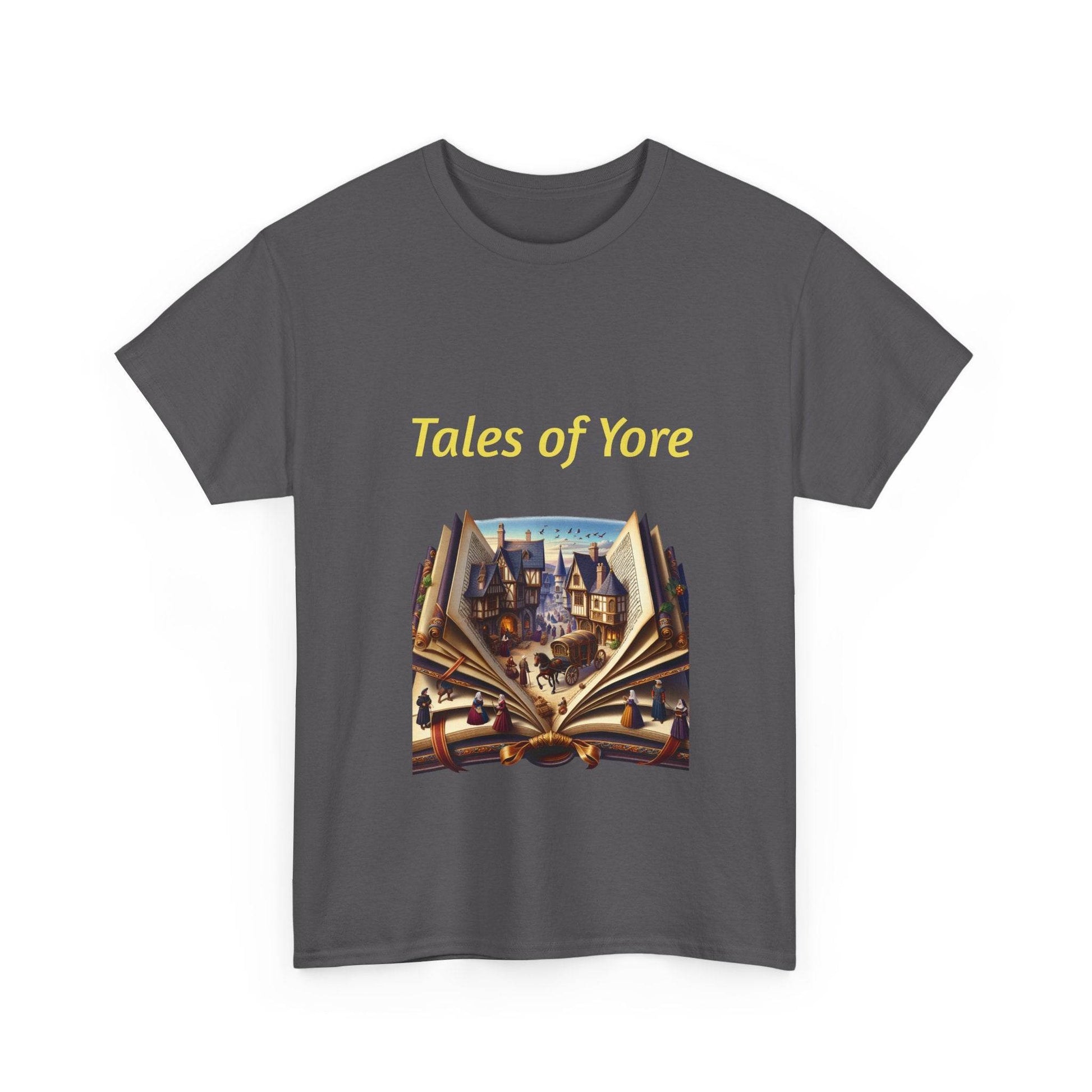 Tales of Yore - Unisex Heavy Cotton Tee - Historical Books - The Dreamer's Bookshop.