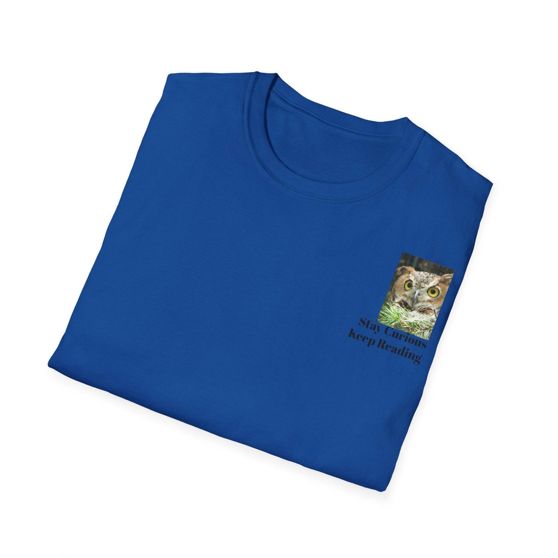 Inspirational Unisex Softstyle T-Shirt - 'Keep Breathing' Motivational Design - The Dreamer's Bookshop.