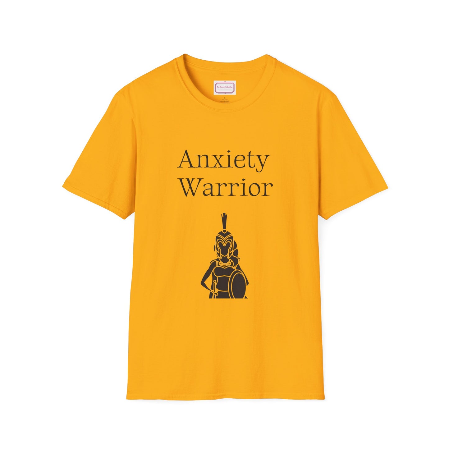 Anxiety Warrior Unisex Softstyle T-Shirt - Embrace Your Battles
