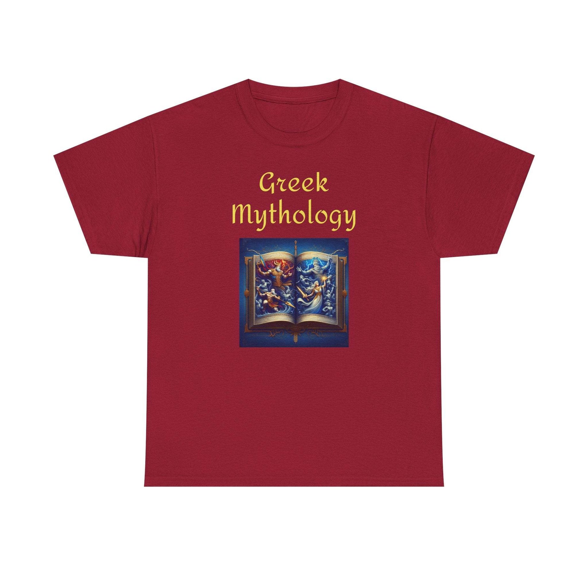 History - Graphic Tee - Unisex Heavy Cotton T-Shirt - Greek Mythology - The Dreamer's Bookshop.