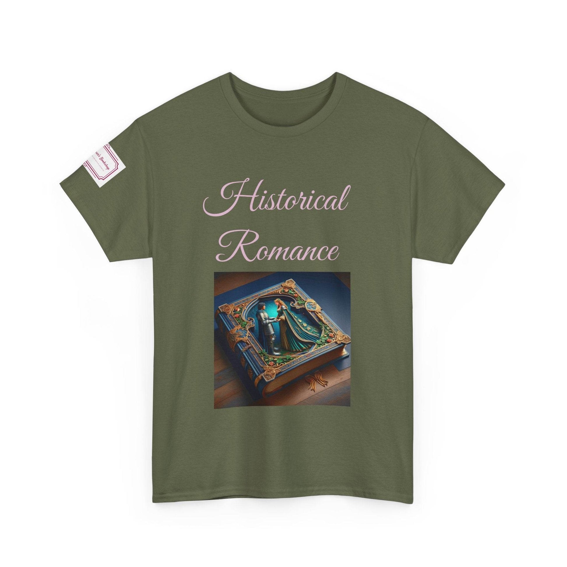 Fiction - Graphic Unisex Heavy Cotton Tee - Historical Romance - The Dreamer's Bookshop.