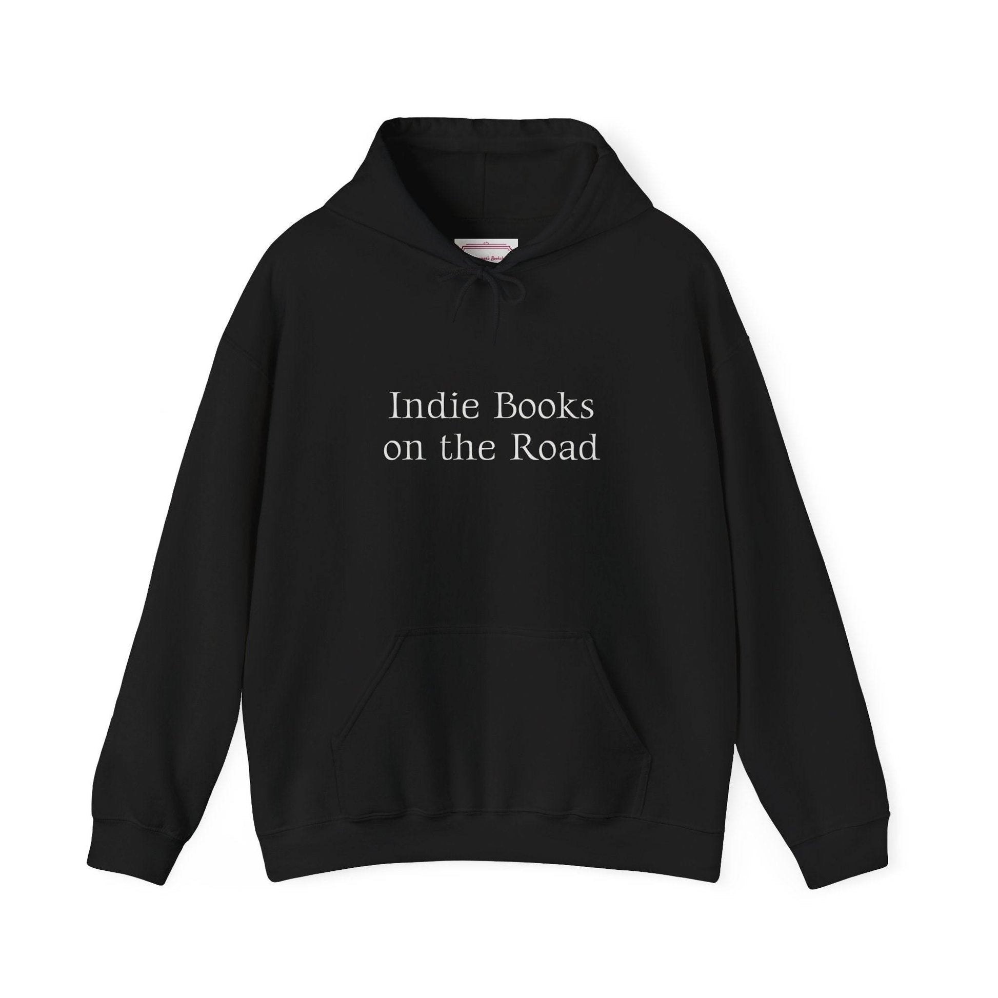 Indie Books on the Road Hooded Sweatshirt - Perfect for Book Lovers - The Dreamer's Bookshop.