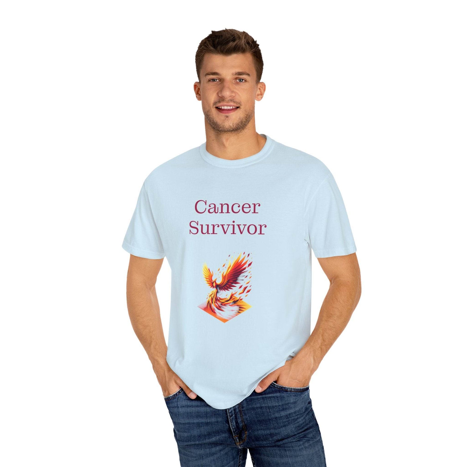 Cancer Survivor Unisex T-Shirt - Empowering Tee for Healthcare Awareness - The Dreamer's Bookshop.