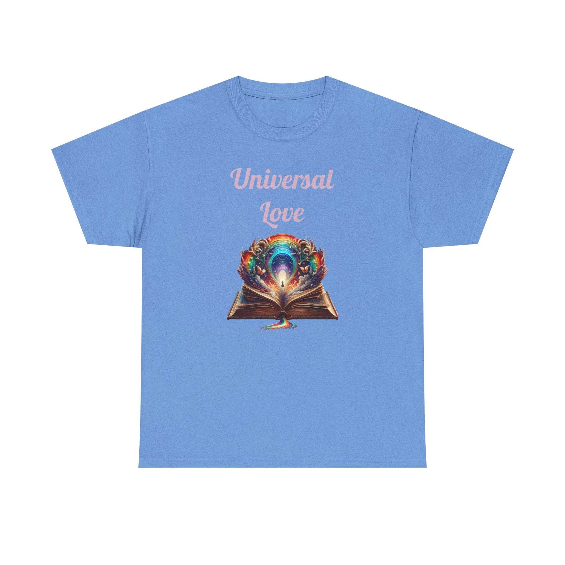 Universal Love - Graphic Tee - Unisex Heavy Cotton T-Shirt Queer Romance Books - The Dreamer's Bookshop.