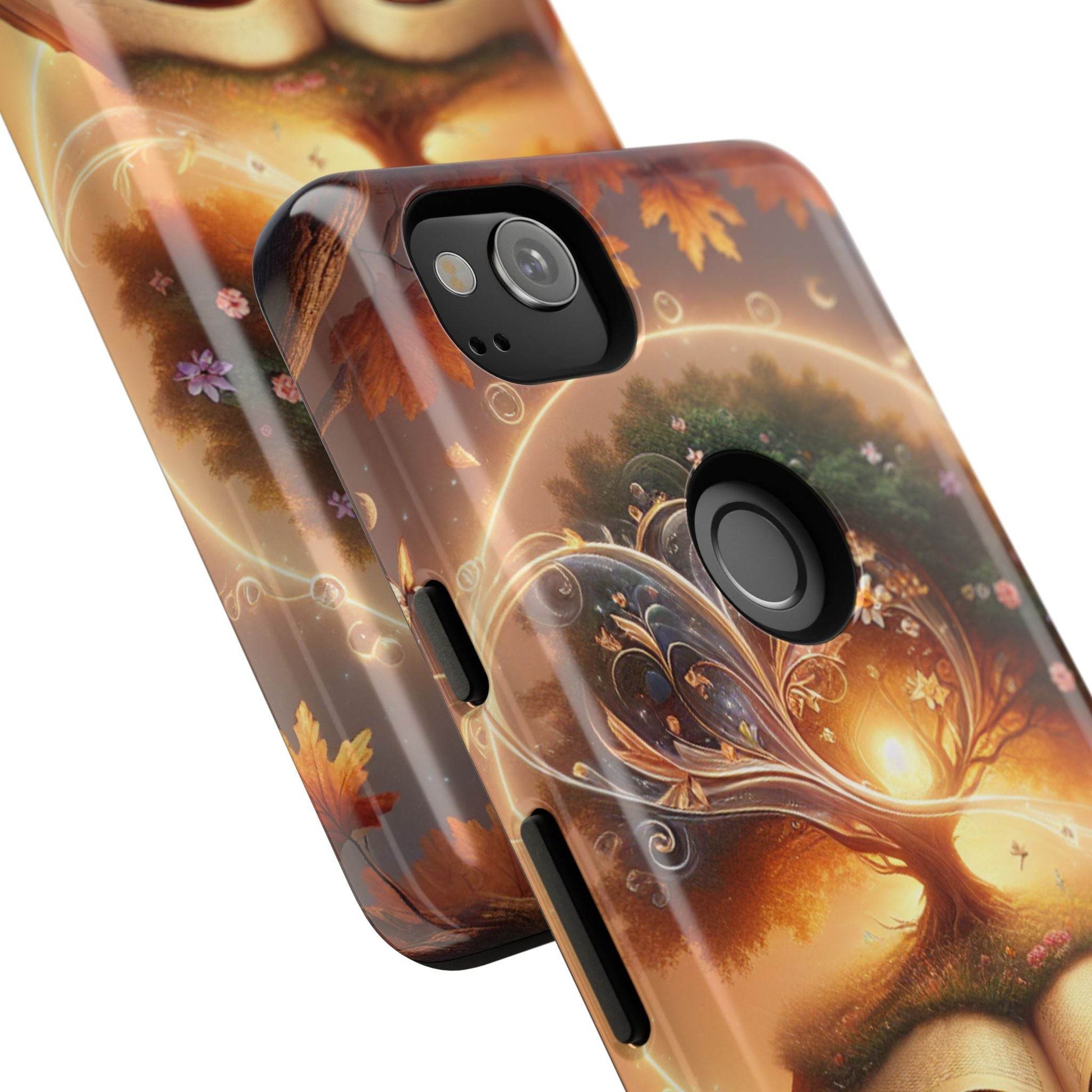 Google & Samsung - Artistic Phone Case with BookishTree Design - Tough Cases - The Dreamer's Bookshop.