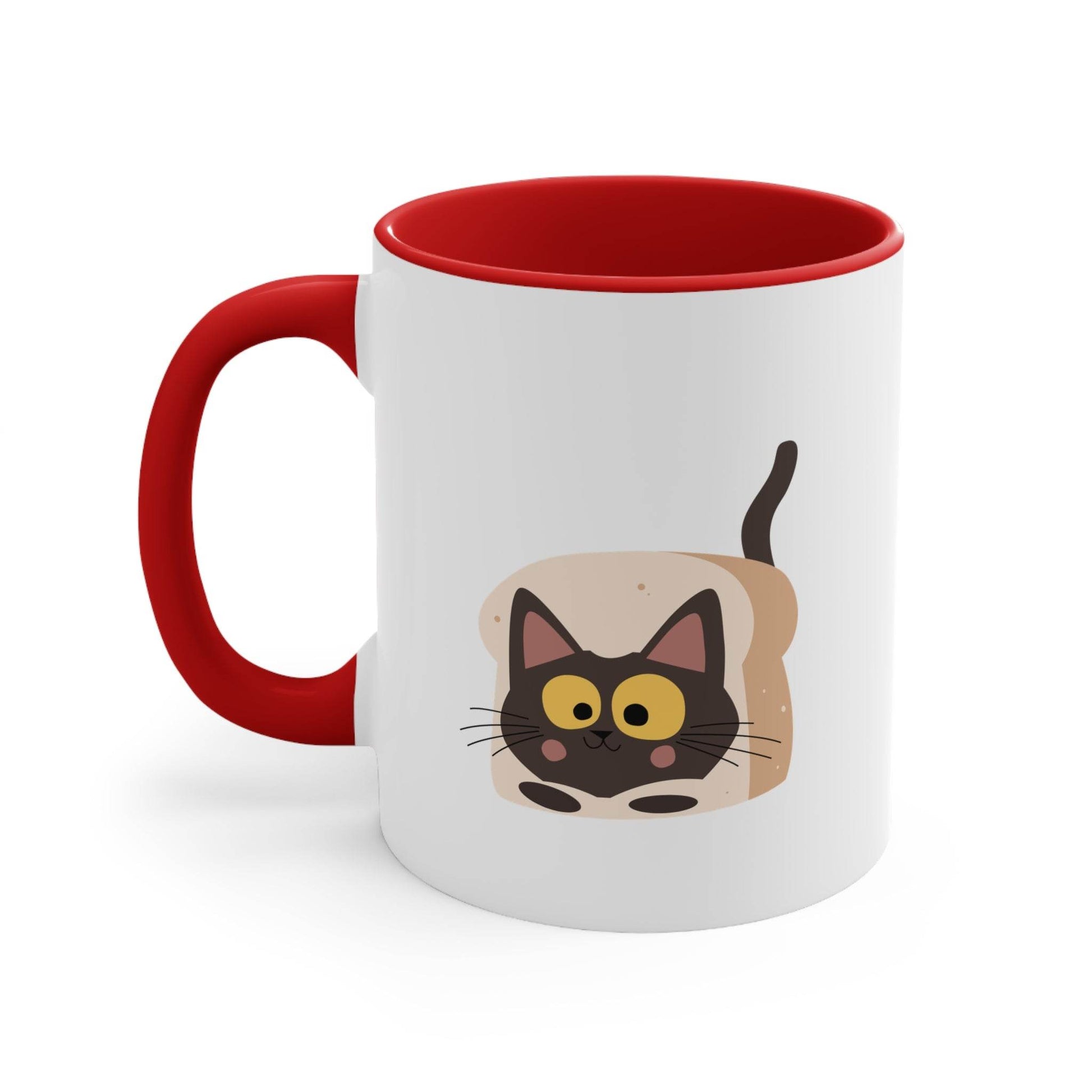 Colorful Accent Coffee Mug – Perfect for Coffee Lovers & Cats - The Dreamer's Bookshop.