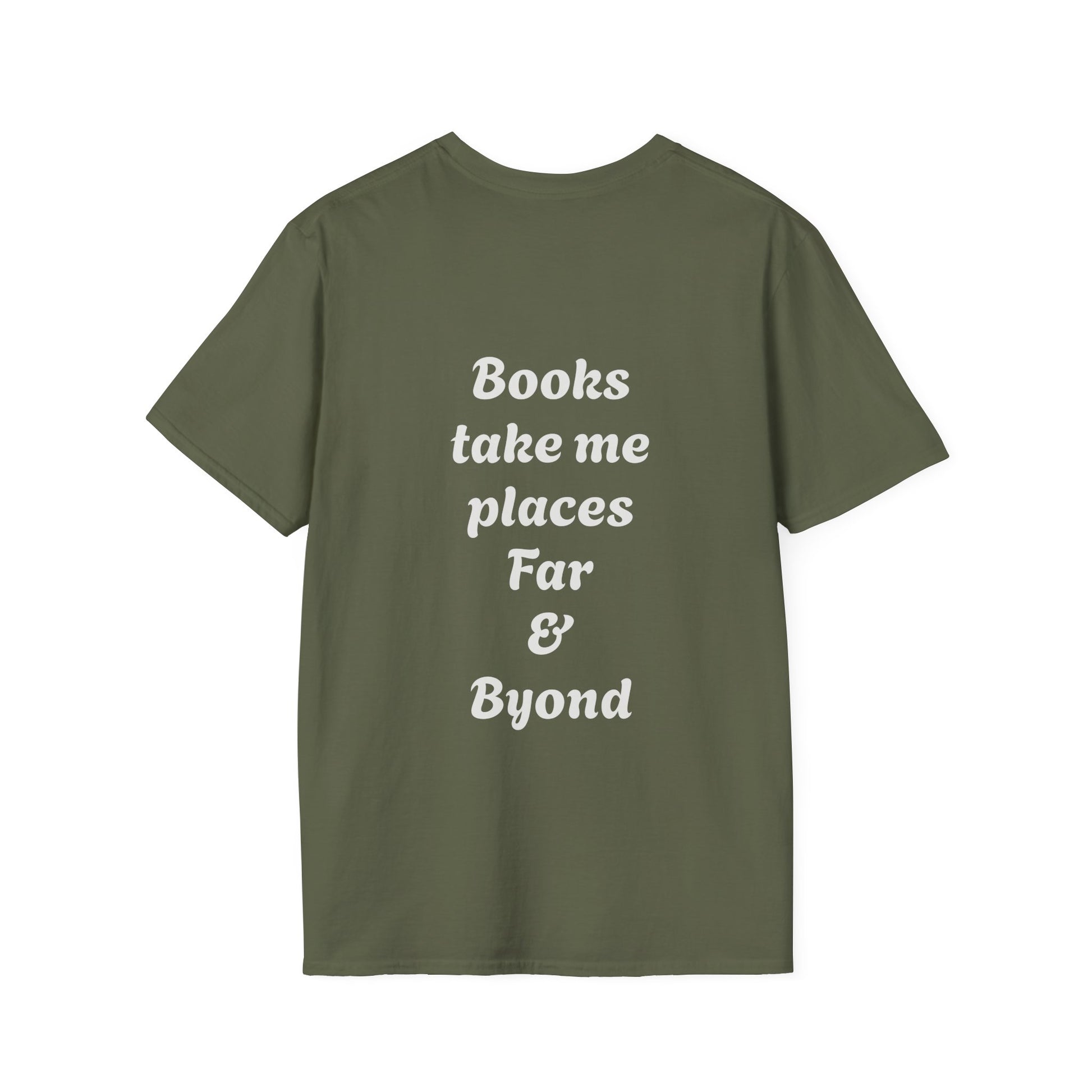 Unisex Travel-Inspired T-Shirt - "I'm a Traveller of Worlds" - Perfect for Book Lovers - The Dreamer's Bookshop.