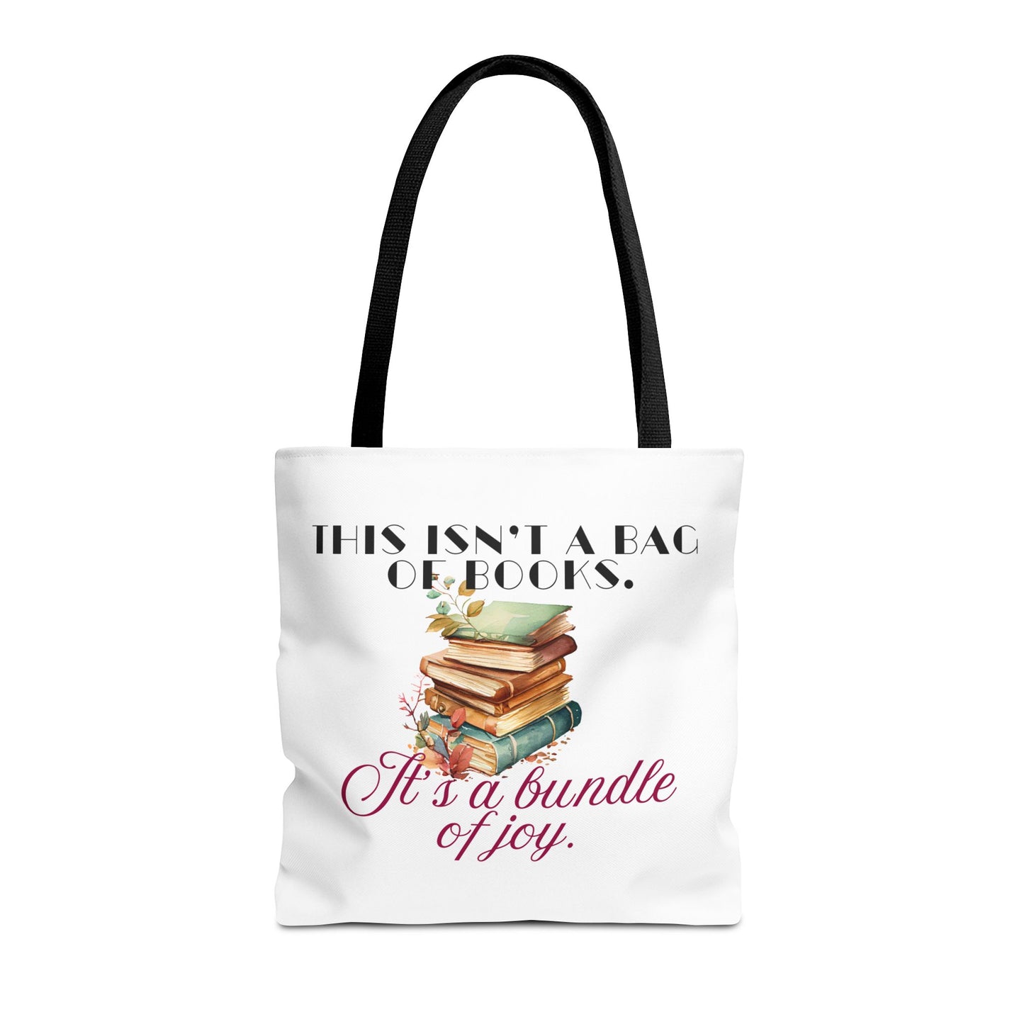 This isn't a Bag of Books - Tote Bag - Cozy Autumn Design