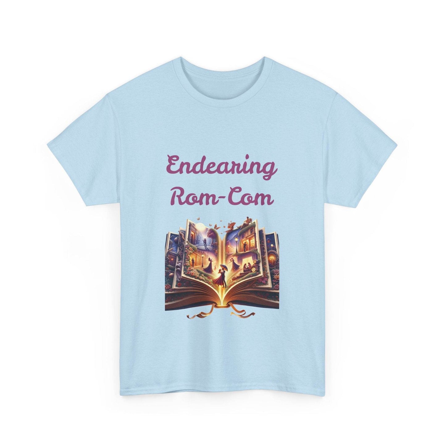 Endearing - Unisex Heavy Cotton Tee - Rom-Com Books - The Dreamer's Bookshop.