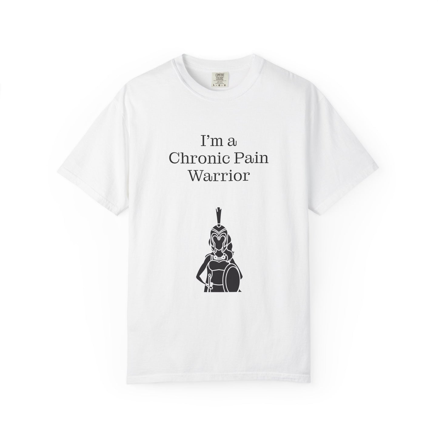 Chronic Pain Warrior Unisex Garment-Dyed T-Shirt - Empowering Supportive Apparel