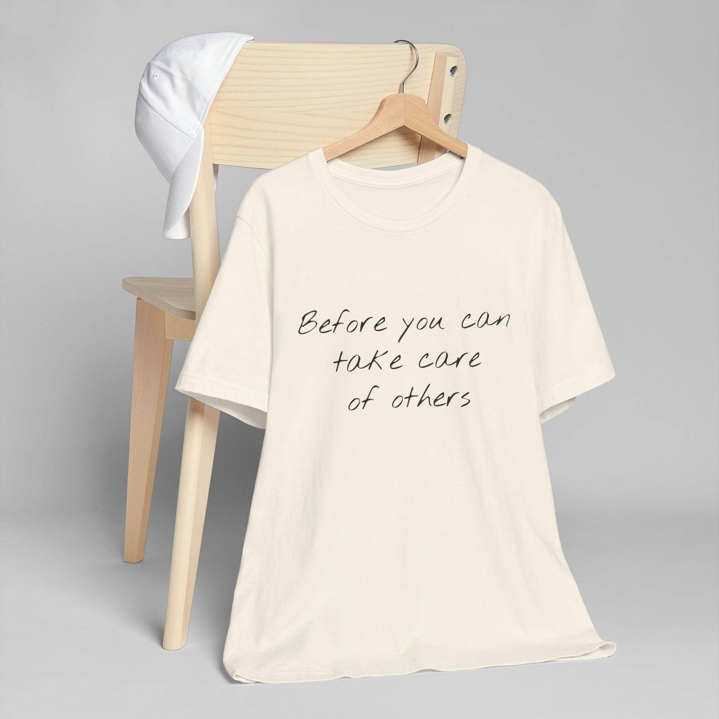 Unisex Jersey T-Shirt - 'Take Care' Inspirational - The Dreamer's Bookshop.