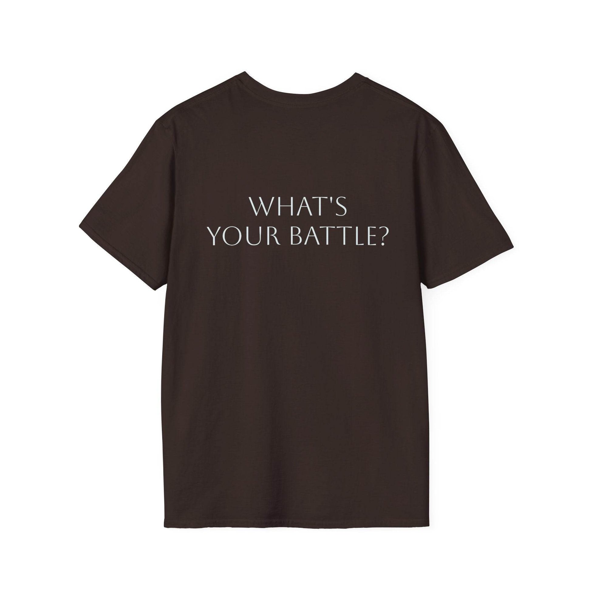 Anxiety Warrior Unisex Softstyle T-Shirt - Empower Your Battle - The Dreamer's Bookshop.