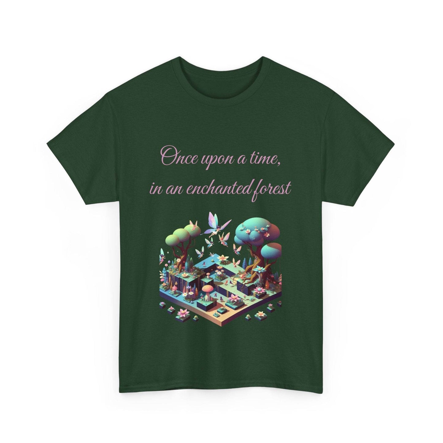 Enchanted Forest - A Unisex Heavy Cotton Tee - Perfect for Book Lovers - The Dreamer's Bookshop.