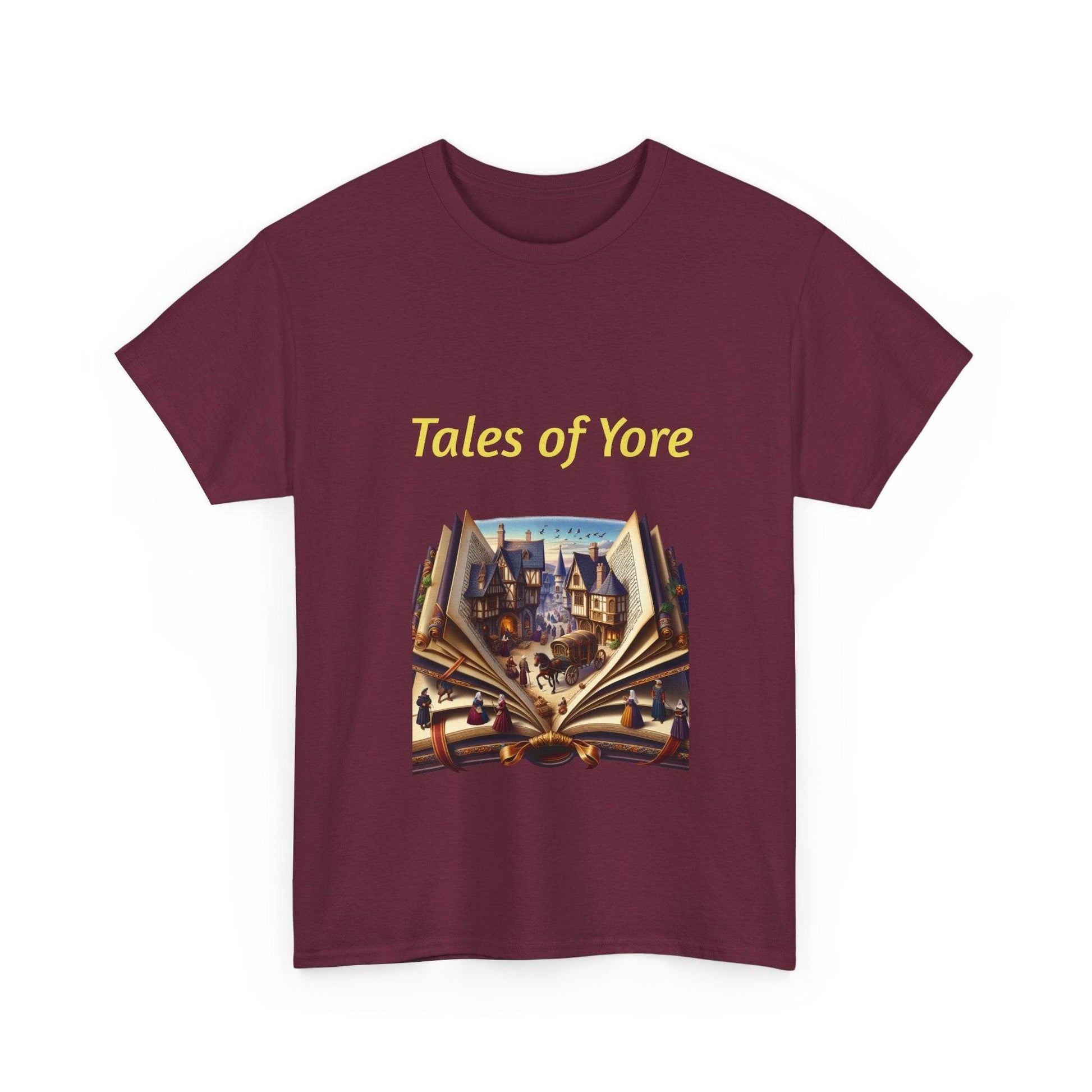 Tales of Yore - Unisex Heavy Cotton Tee - Historical Books - The Dreamer's Bookshop.